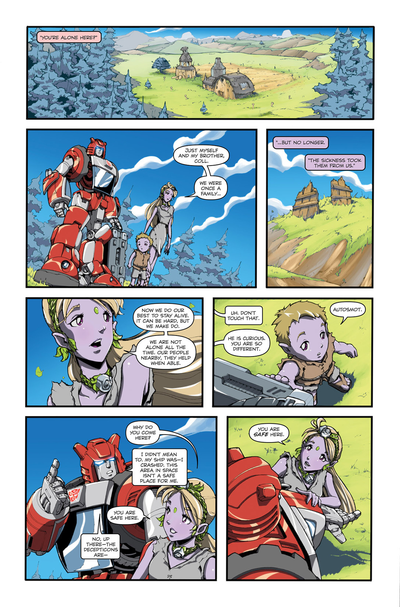 Read online Transformers Spotlight: Cliffjumper comic -  Issue # Full - 9