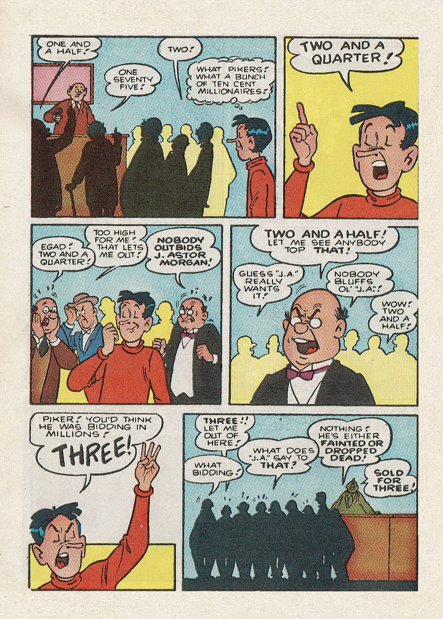 Read online Jughead Jones Comics Digest comic -  Issue #59 - 72