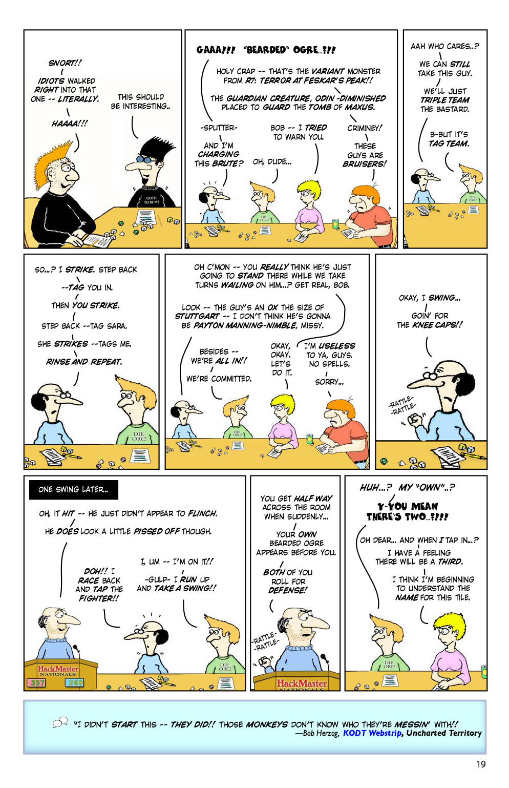 Read online Knights of the Dinner Table comic -  Issue #192 - 21