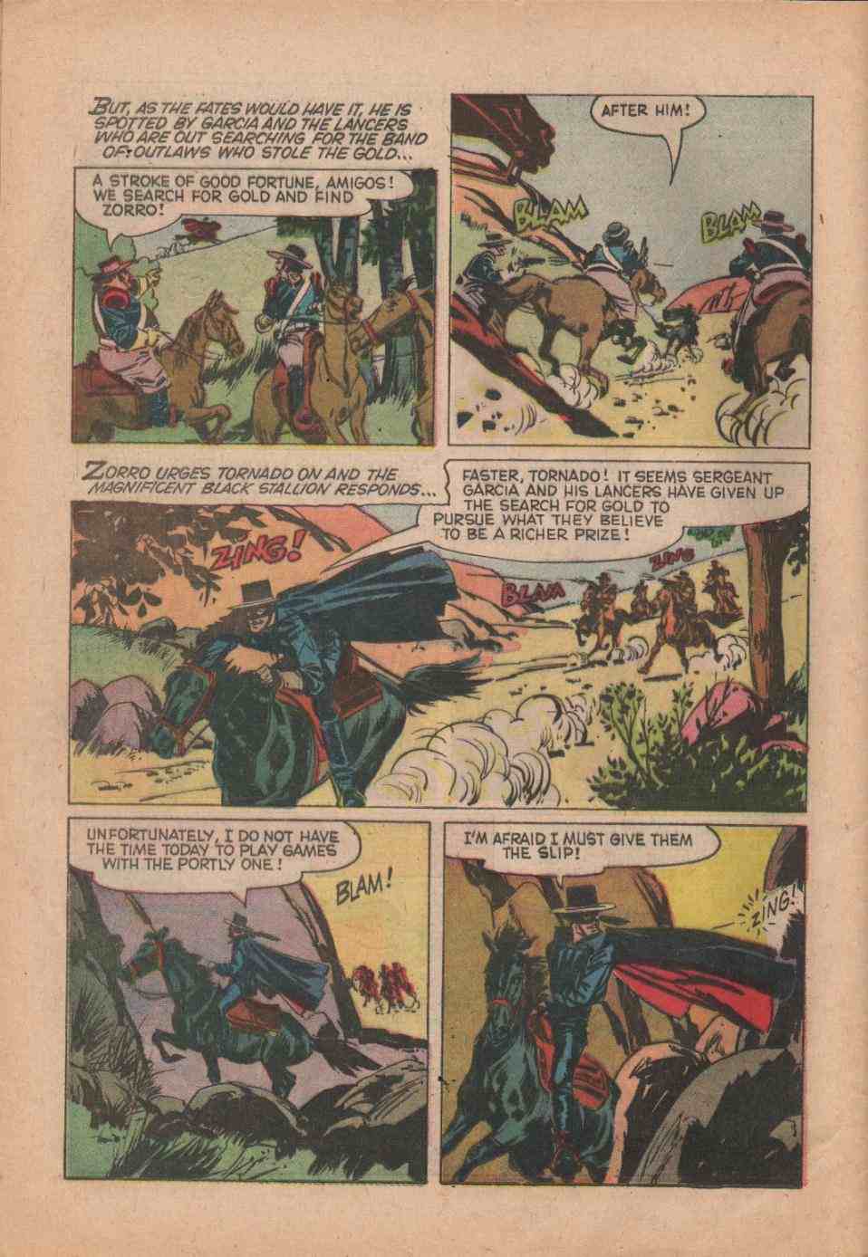 Read online Zorro (1966) comic -  Issue #6 - 12