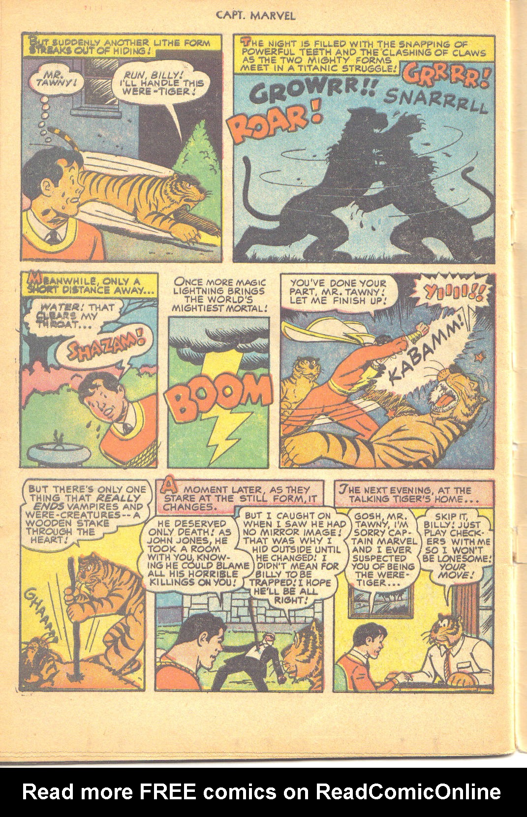 Read online Captain Marvel Adventures comic -  Issue #142 - 34