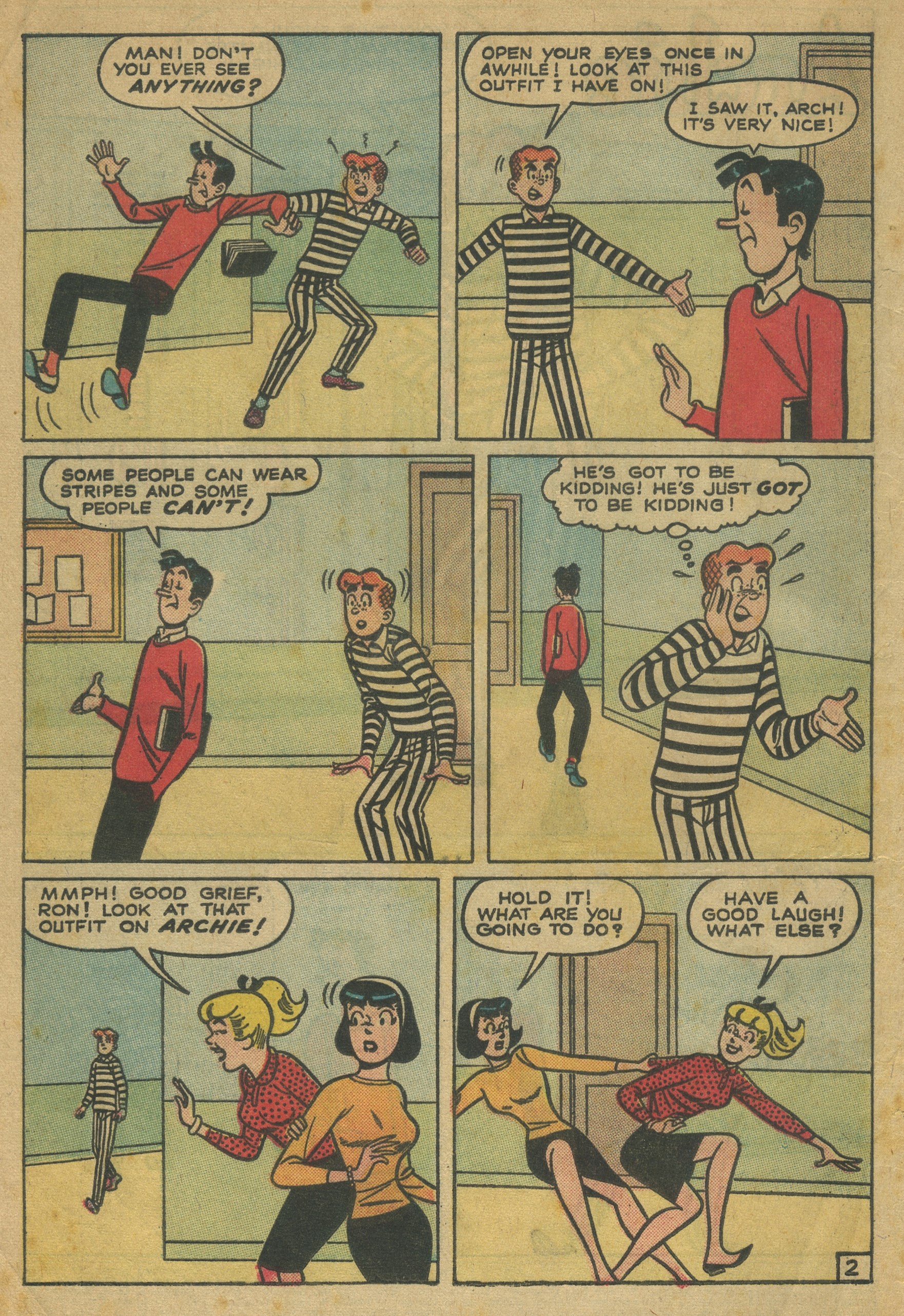 Read online Archie (1960) comic -  Issue #152 - 4