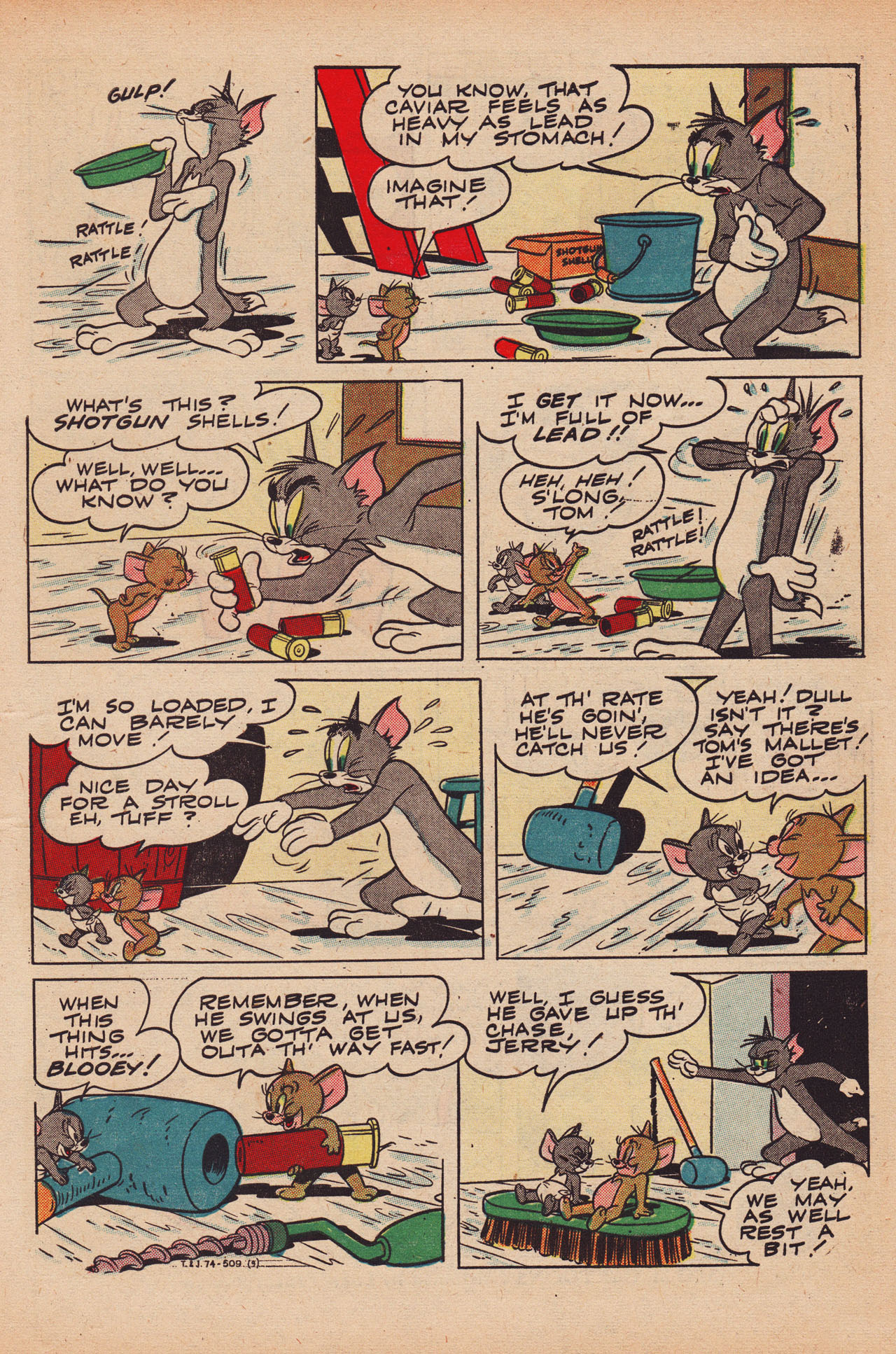 Read online Tom & Jerry Comics comic -  Issue #74 - 11