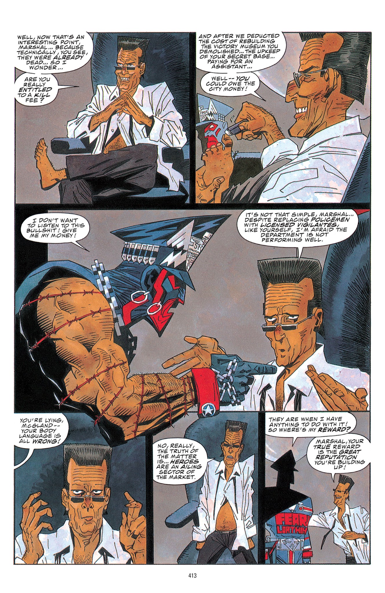 Read online Marshal Law: The Deluxe Edition comic -  Issue # TPB - 410