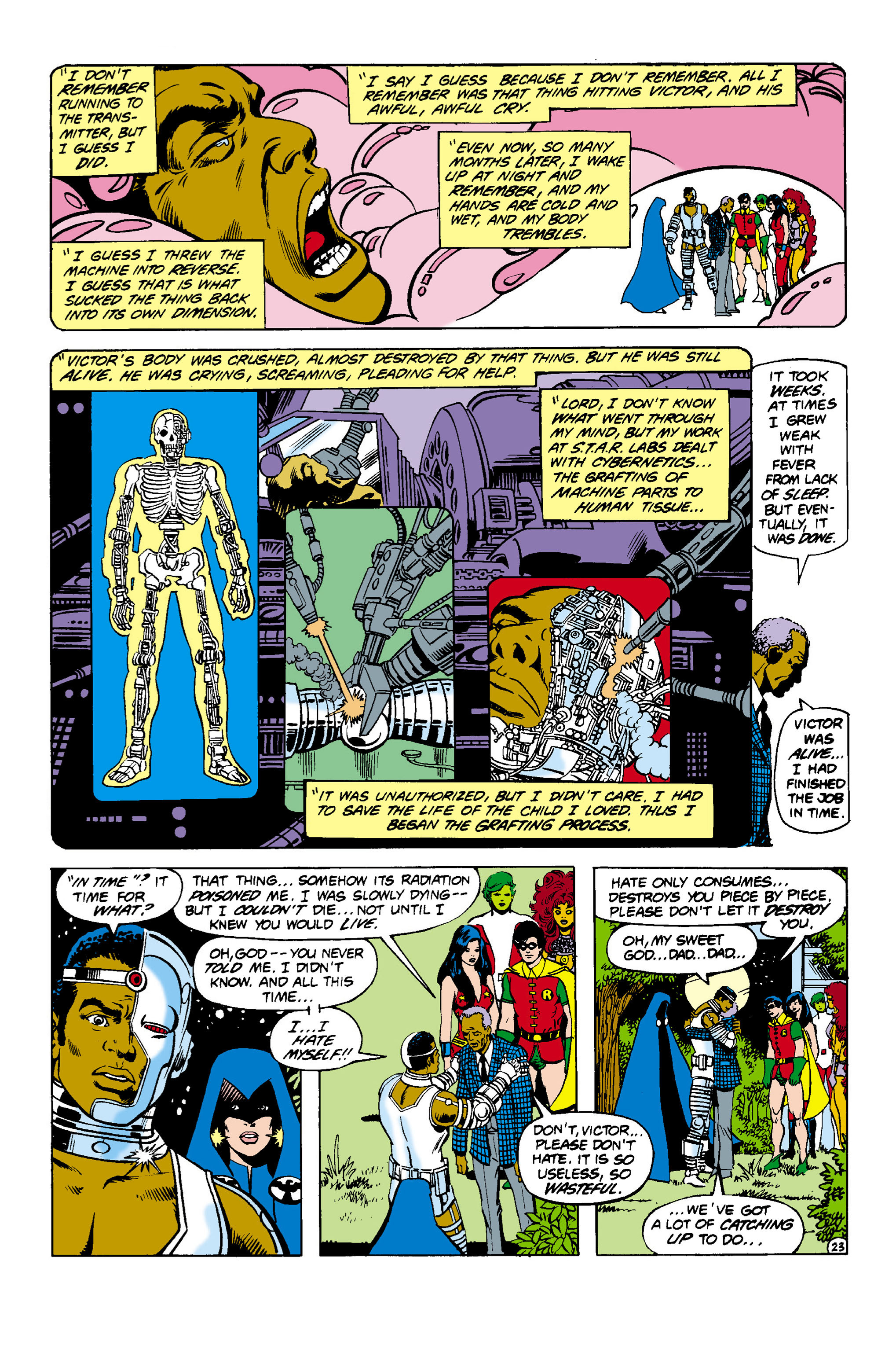 Read online The New Teen Titans (1980) comic -  Issue #7 - 24