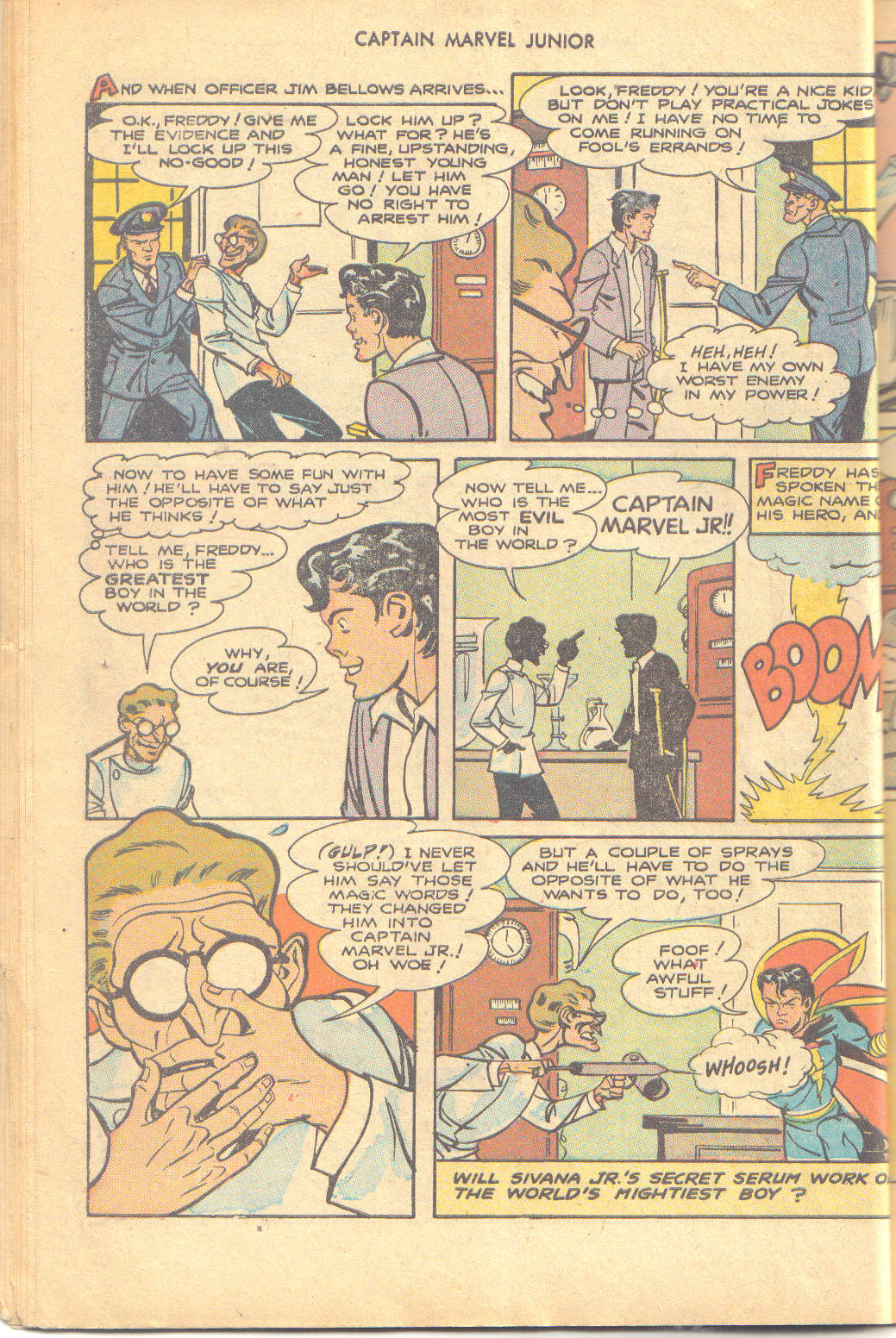 Read online Captain Marvel, Jr. comic -  Issue #64 - 22