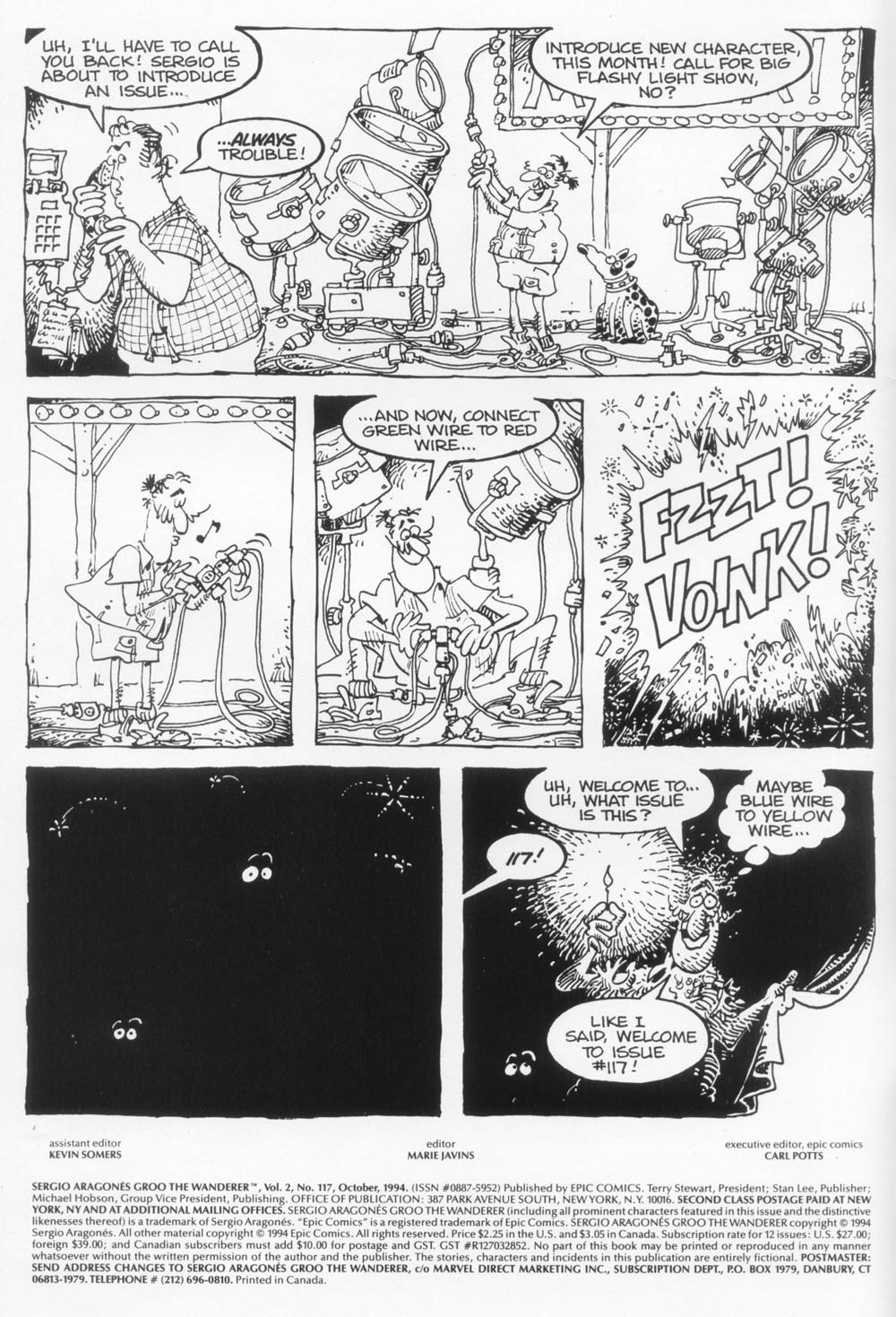 Read online Sergio Aragonés Groo the Wanderer comic -  Issue #117 - 2