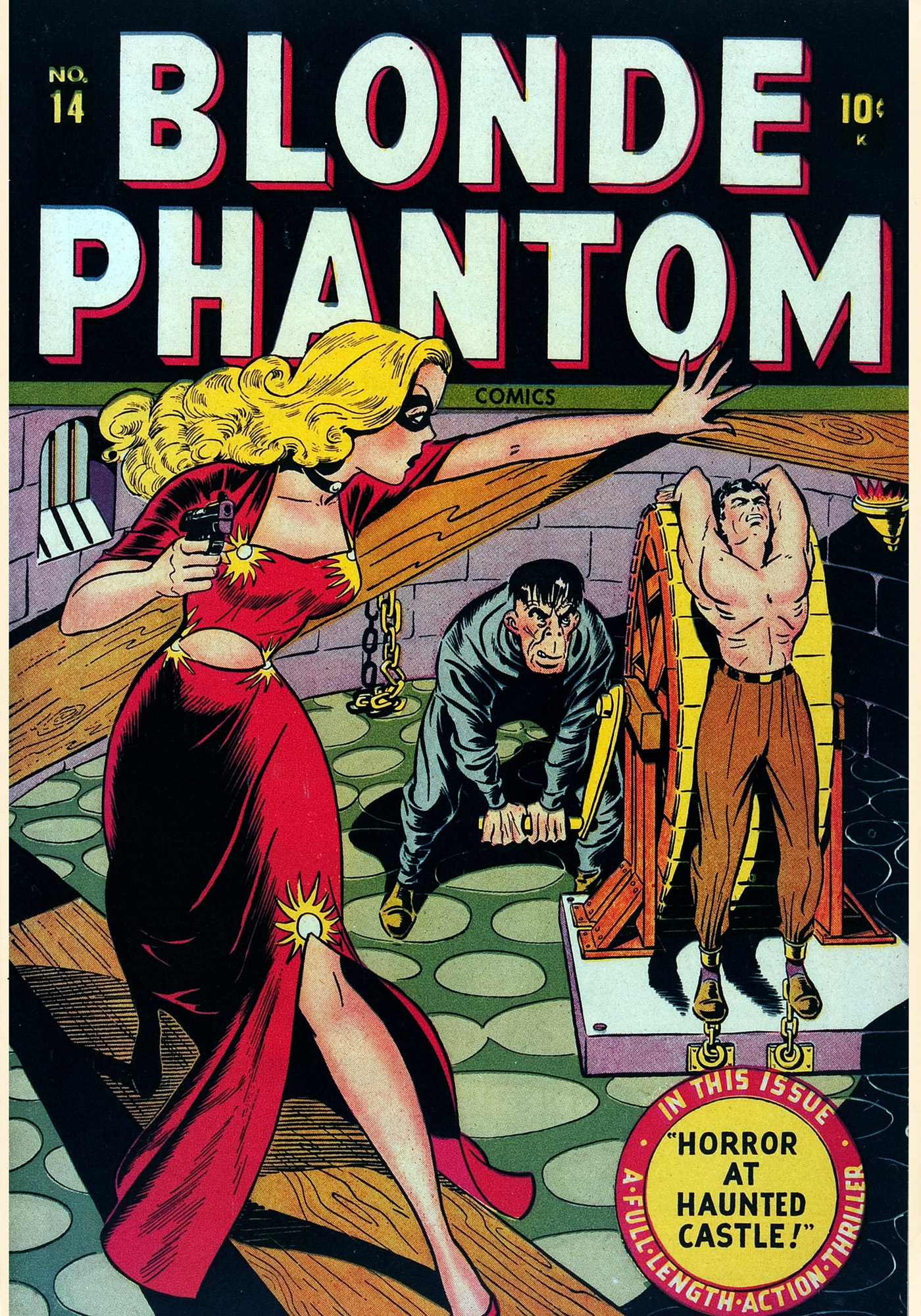 Read online Blonde Phantom Comics comic -  Issue #14 - 1