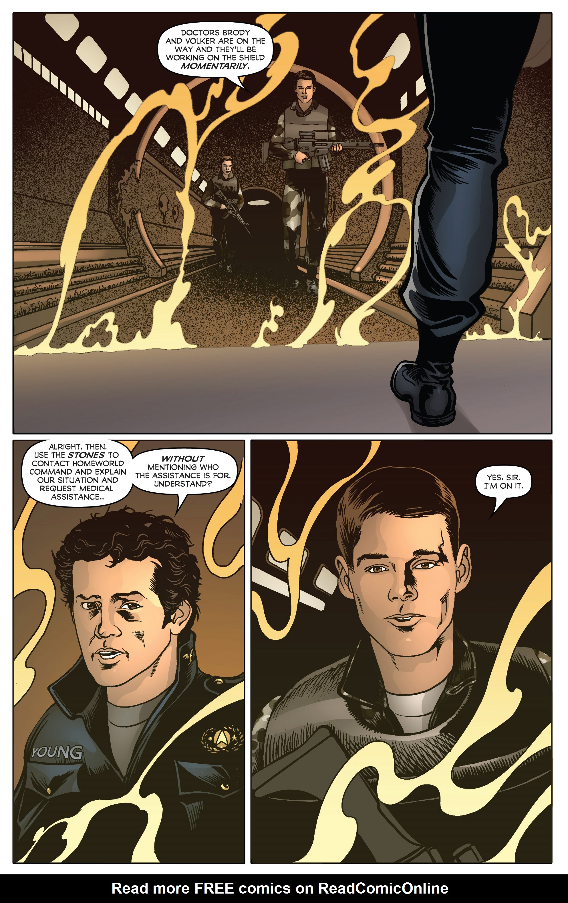 Read online Stargate Universe comic -  Issue #3 - 6