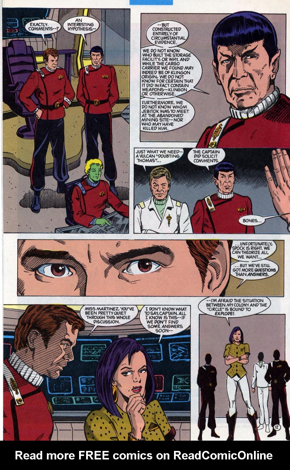 Read online Star Trek (1989) comic -  Issue #24 - 13