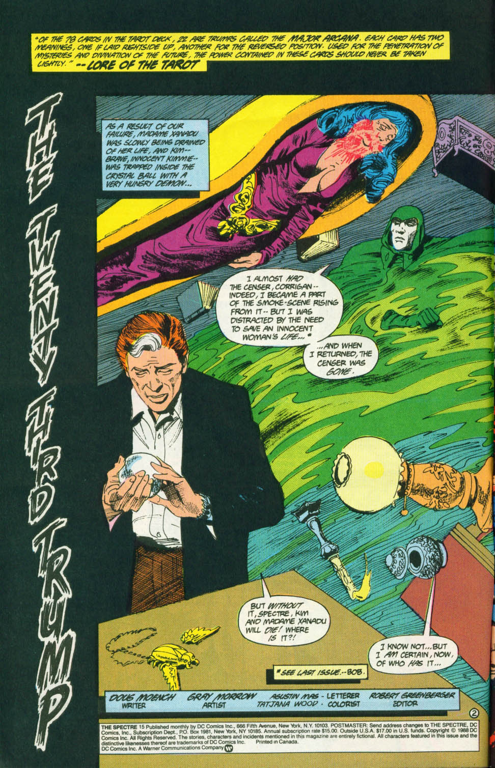 Read online The Spectre (1987) comic -  Issue #15 - 3