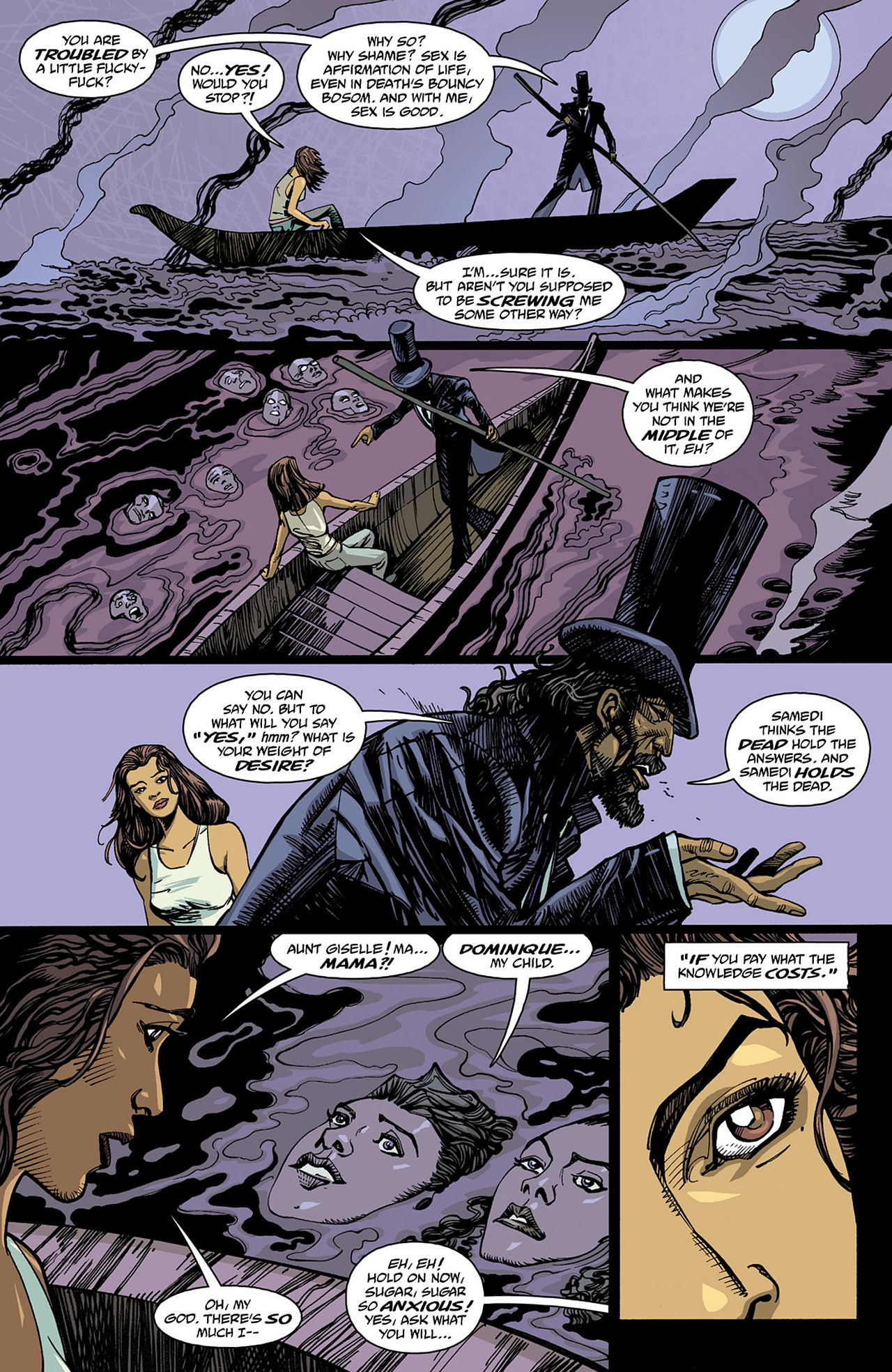 Read online Dominique Laveau: Voodoo Child comic -  Issue #4 - 12