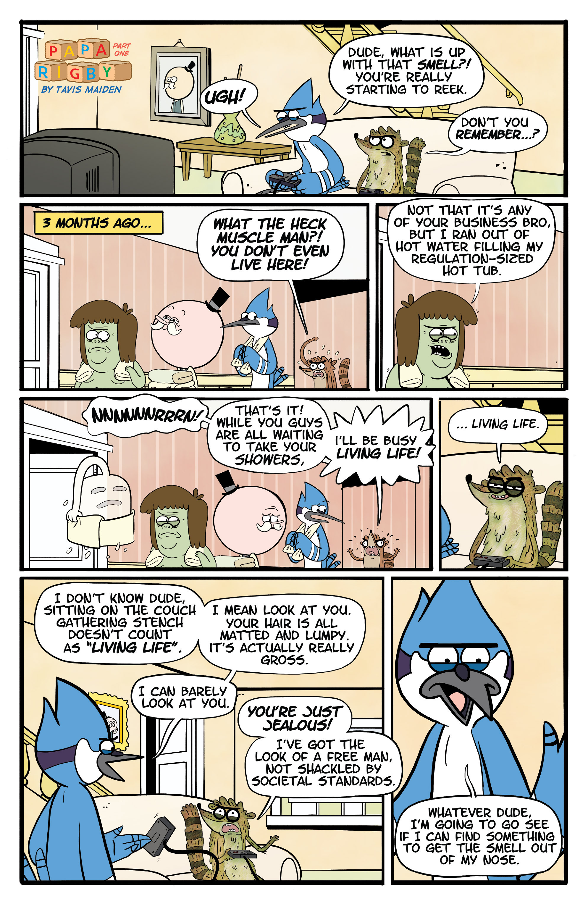 Read online Regular Show comic -  Issue #25 - 19