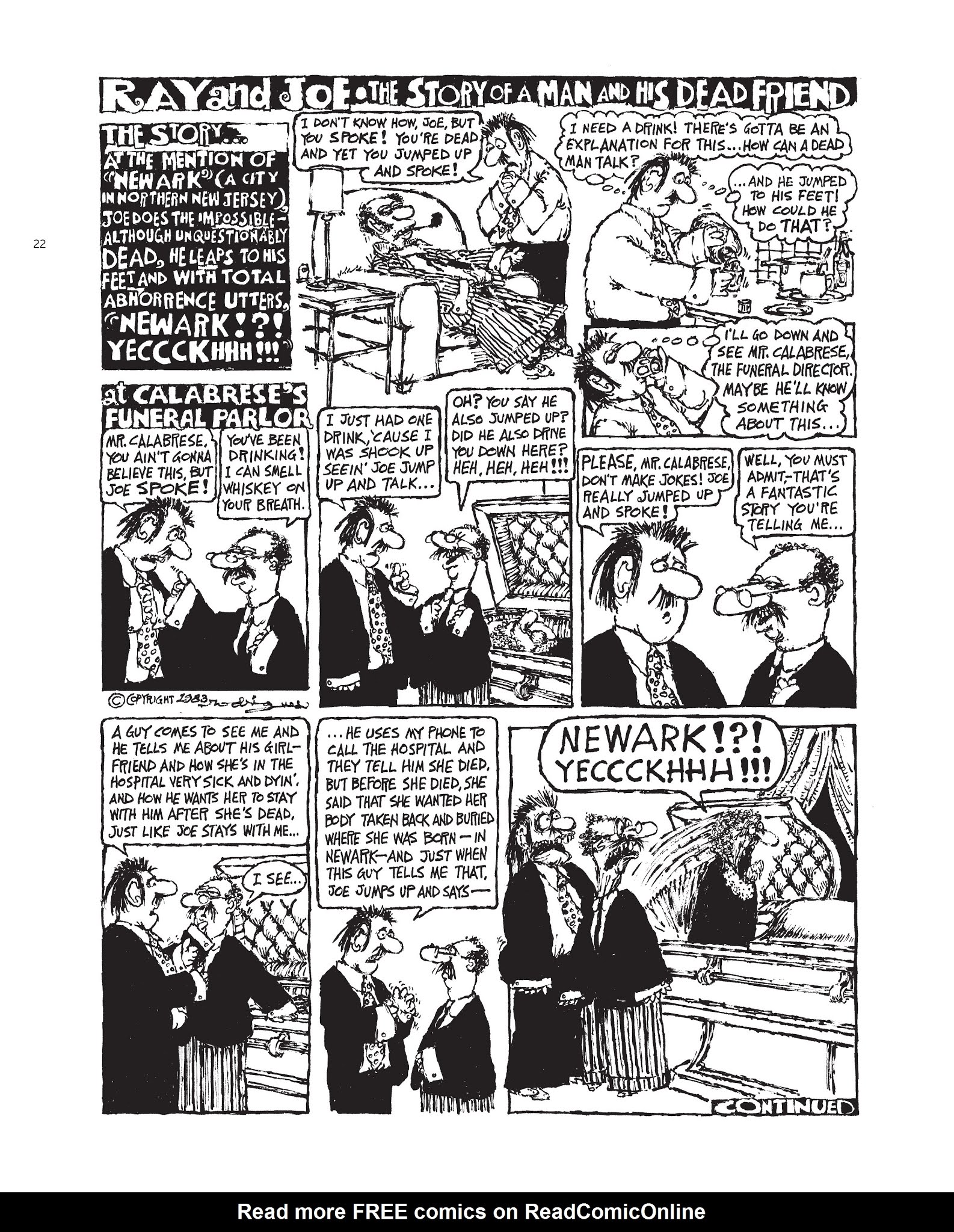 Read online Ray and Joe: The Story of a Man and His Dead Friend comic -  Issue # TPB (Part 1) - 23