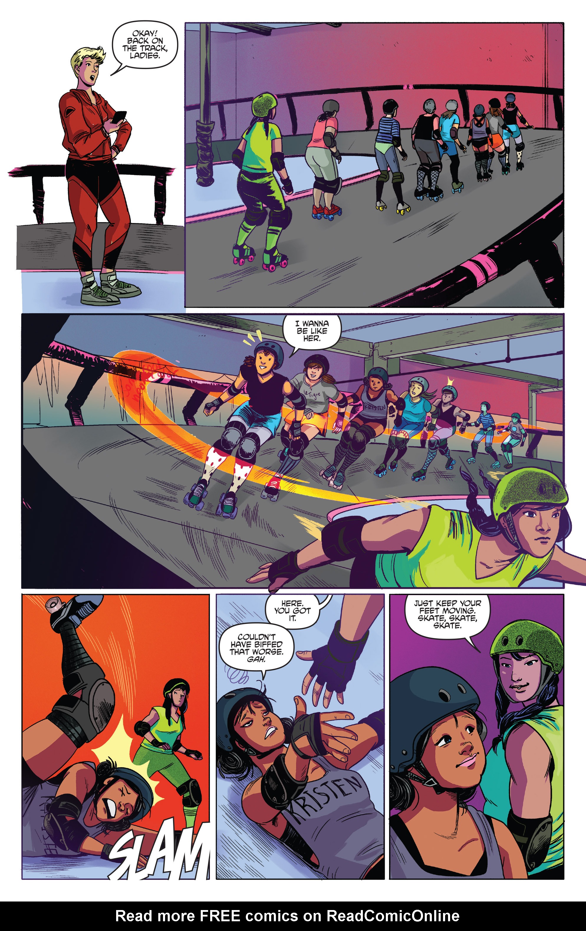Read online Slam! comic -  Issue #3 - 15