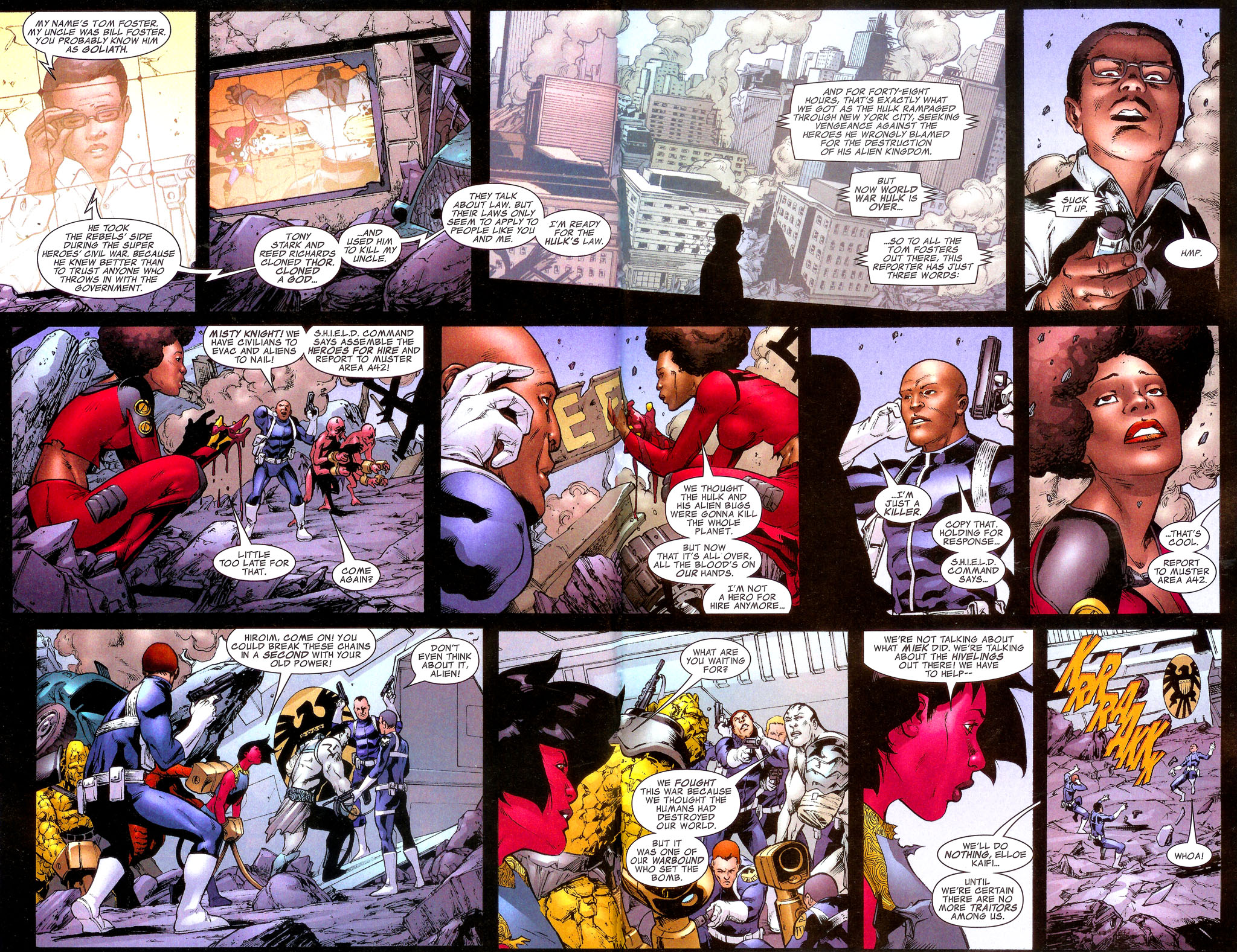 Read online World War Hulk: Aftersmash comic -  Issue # Full - 5