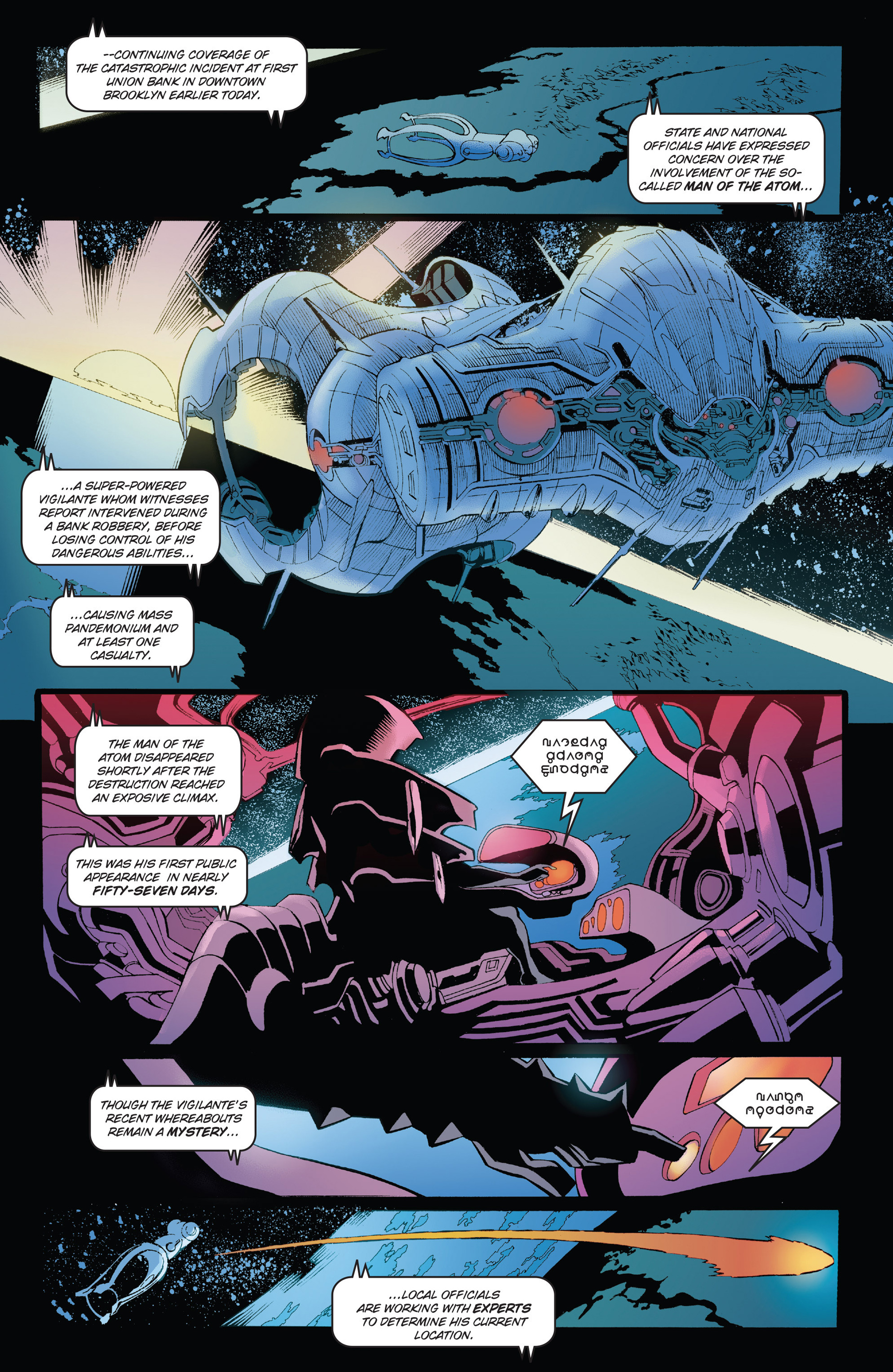 Read online Solar: Man of the Atom (2014) comic -  Issue #1 - 12