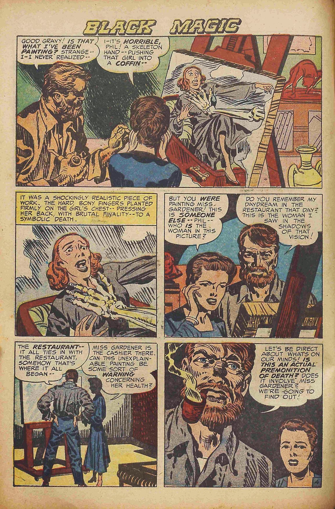 Read online Black Magic (1950) comic -  Issue #23 - 6