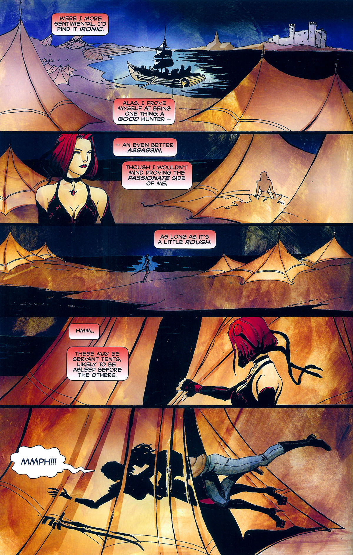Read online BloodRayne: Seeds of Sin comic -  Issue # Full - 13