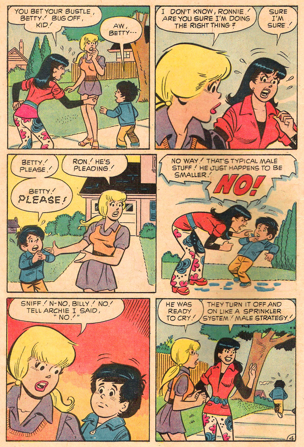 Read online Archie's Girls Betty and Veronica comic -  Issue #212 - 6