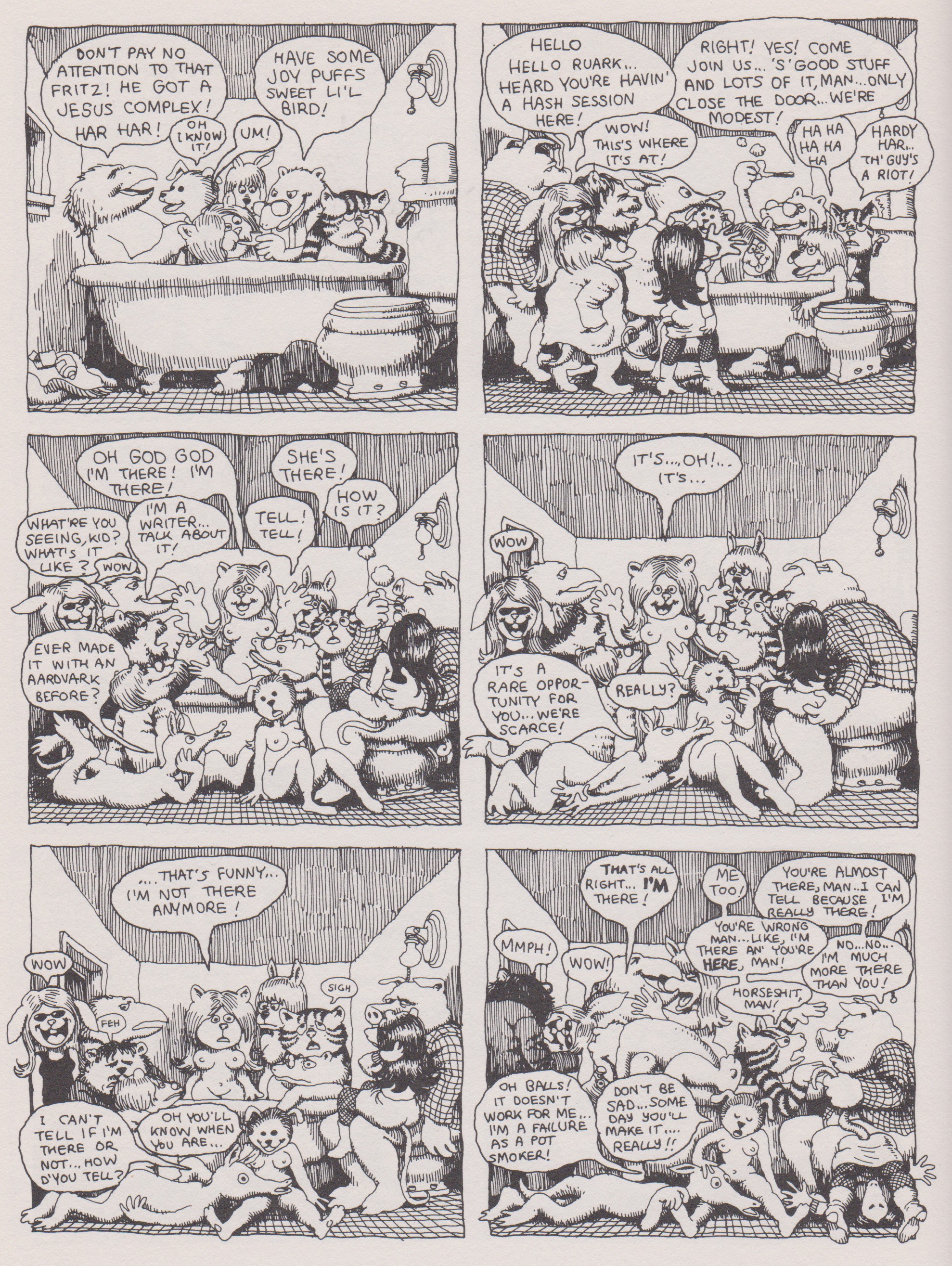 Read online The Complete Fritz the Cat comic -  Issue # Full (Part 2) - 57