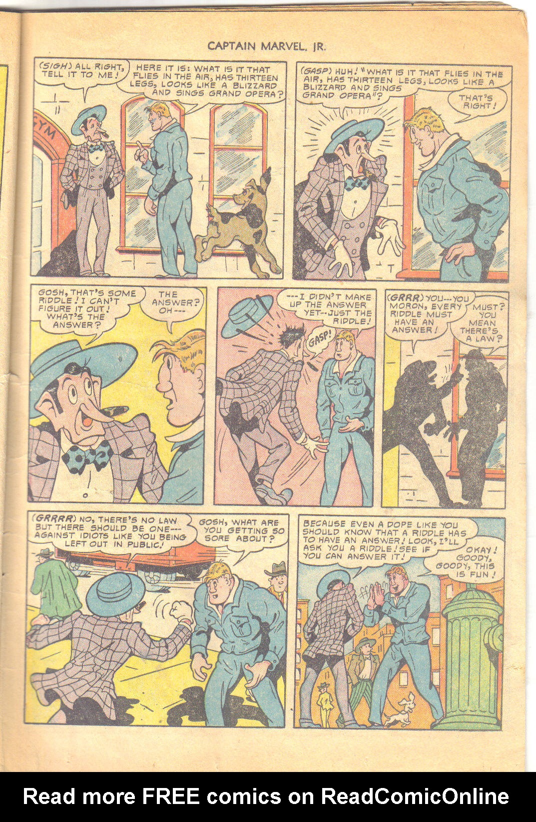 Read online Captain Marvel, Jr. comic -  Issue #90 - 11