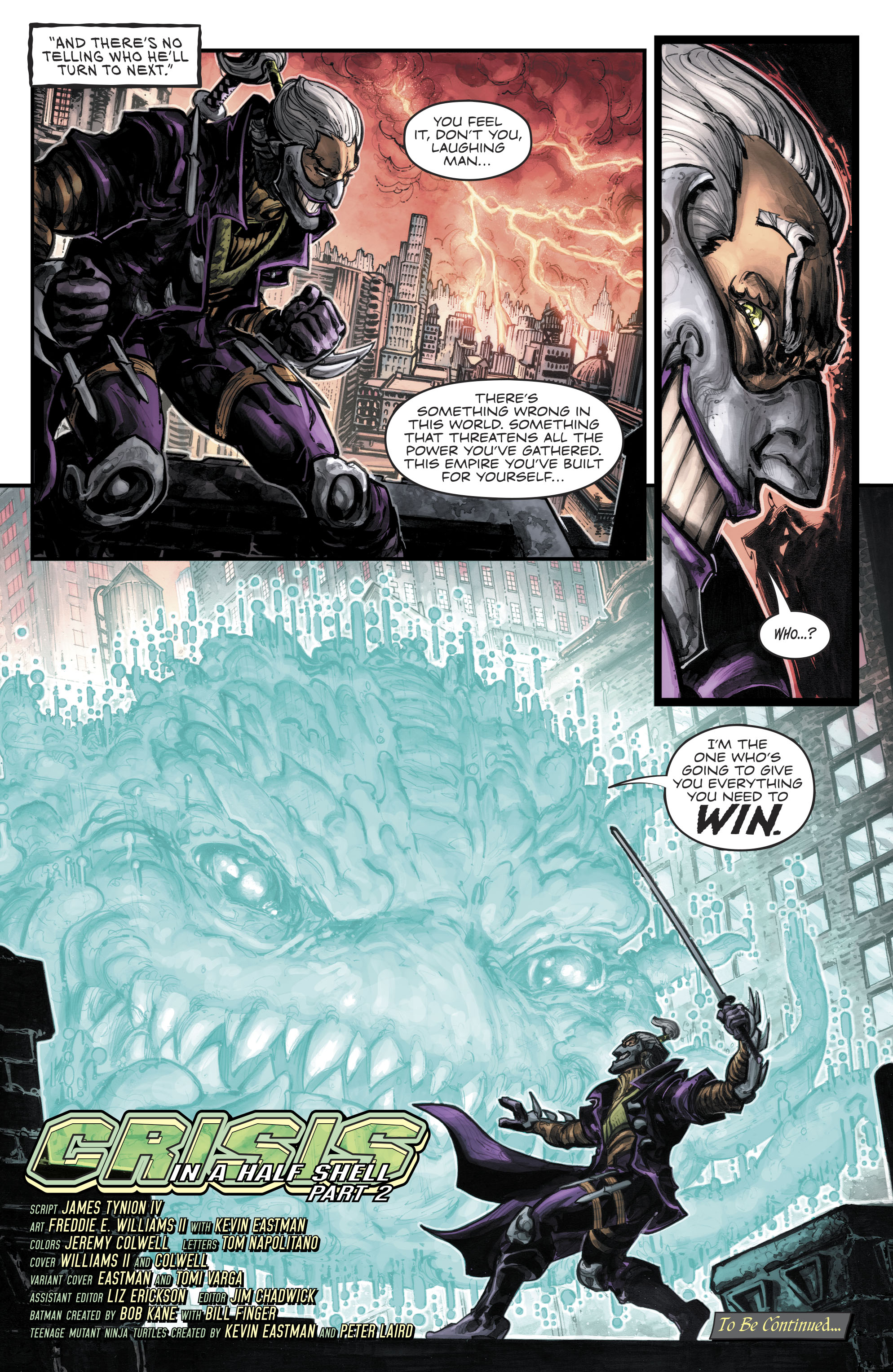 Read online Batman/Teenage Mutant Ninja Turtles III comic -  Issue #2 - 22