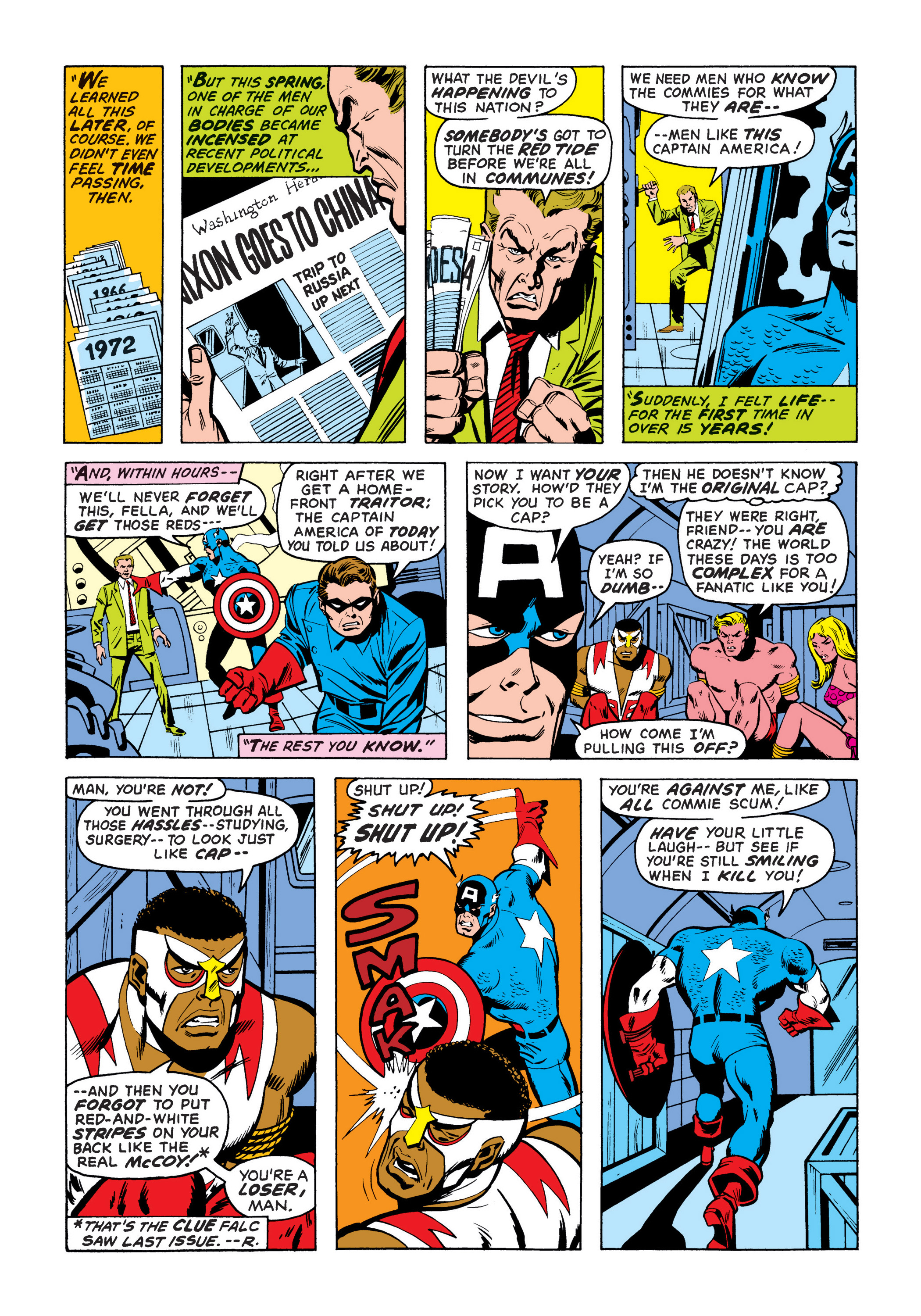 Read online Marvel Masterworks: Captain America comic -  Issue # TPB 7 (Part 2) - 56