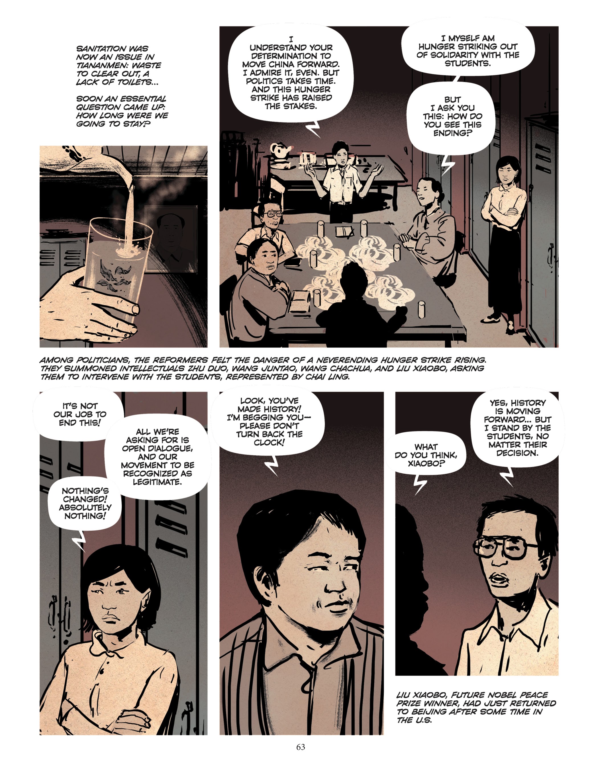Read online Tiananmen 1989: Our Shattered Hopes comic -  Issue # TPB - 66