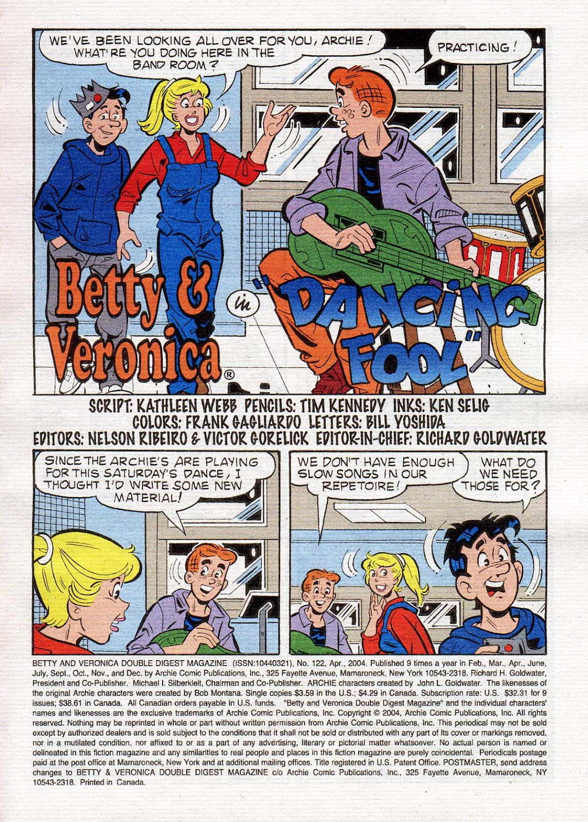 Betty and Veronica Double Digest issue 122 - Page 2