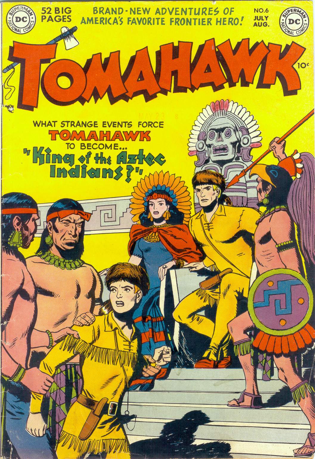 Read online Tomahawk comic -  Issue #6 - 1