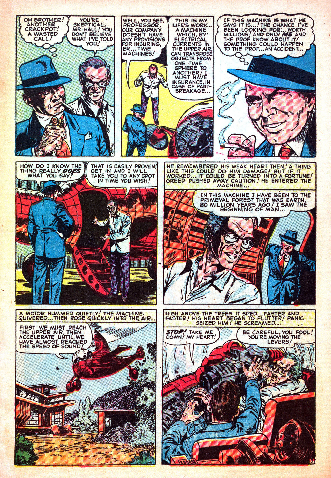 Read online Mystic (1951) comic -  Issue #34 - 17