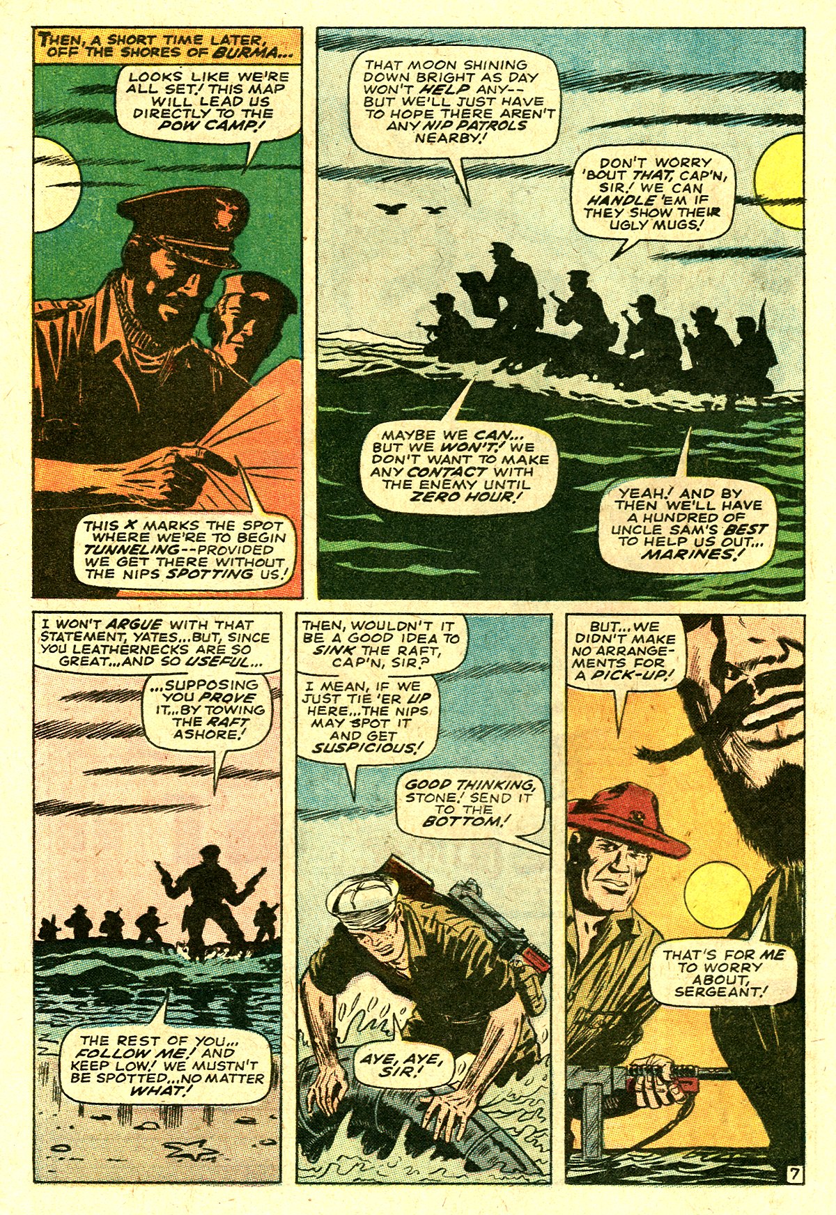 Read online Captain Savage and his Leatherneck Raiders comic -  Issue #6 - 12