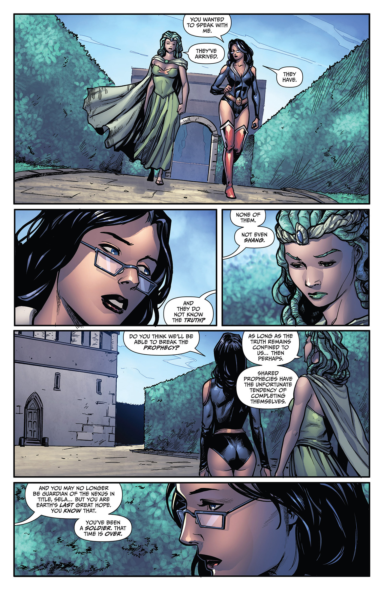 Read online Grimm Fairy Tales: Arcane Acre comic -  Issue # TPB 1 - 21