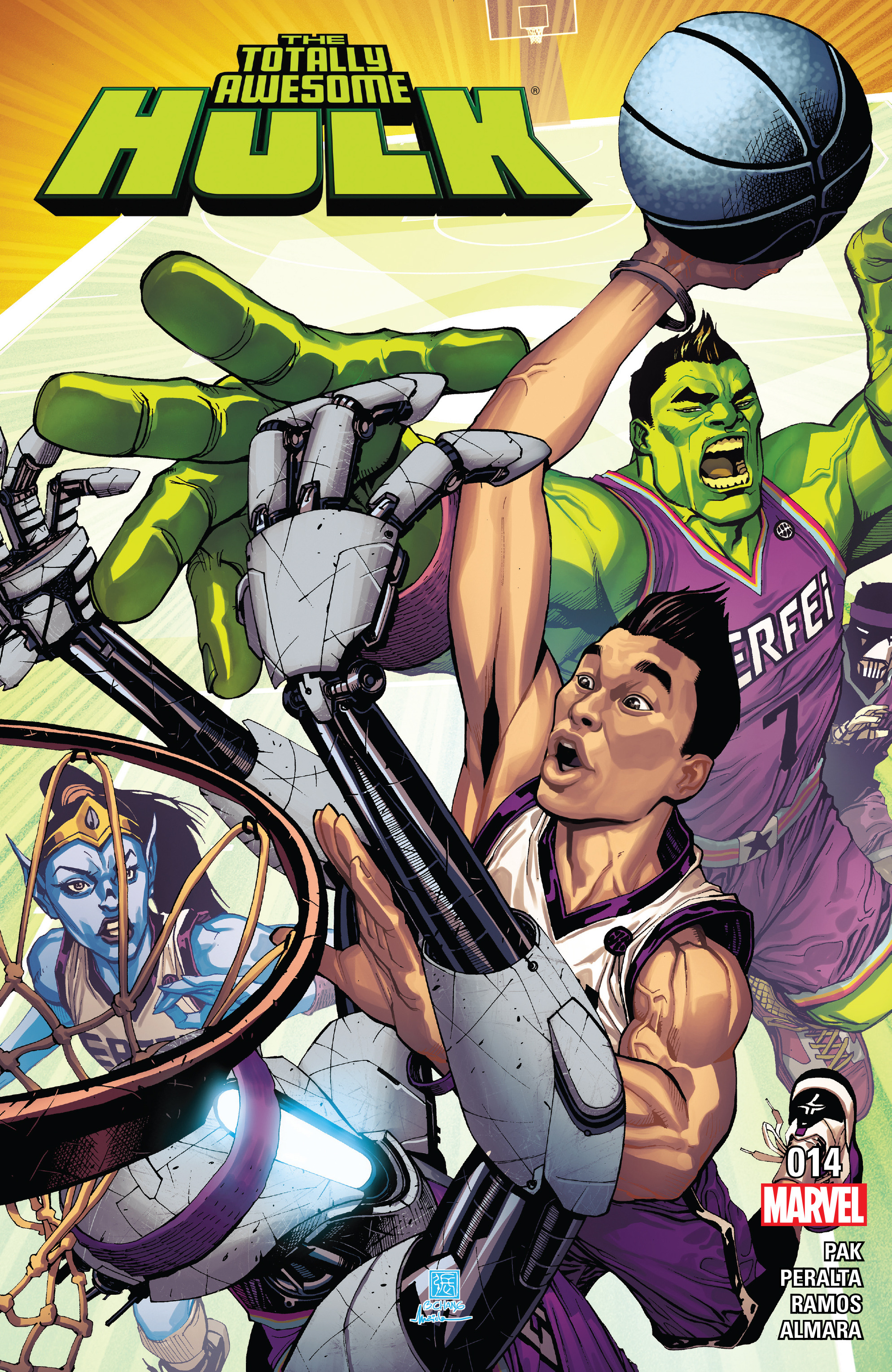 Read online Totally Awesome Hulk comic -  Issue #14 - 1