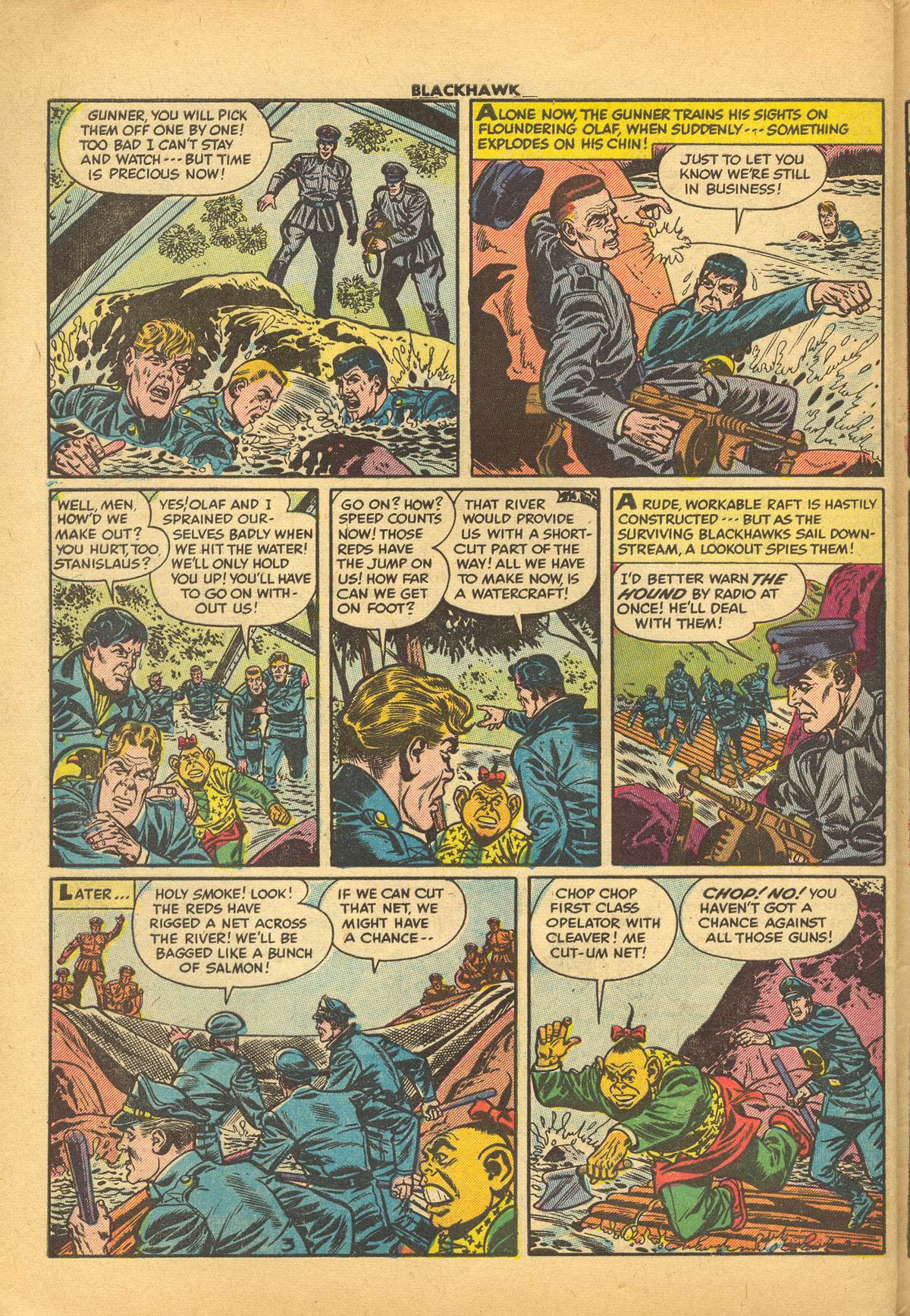Read online Blackhawk (1957) comic -  Issue #84 - 28