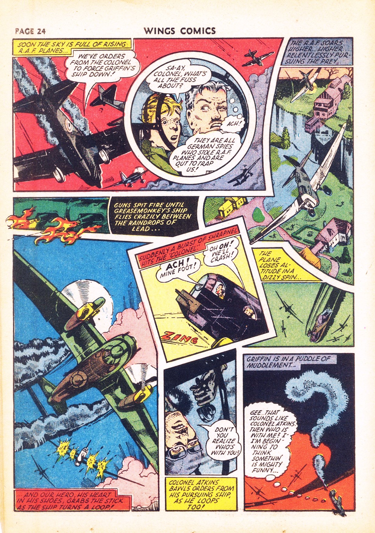 Read online Wings Comics comic -  Issue #31 - 26