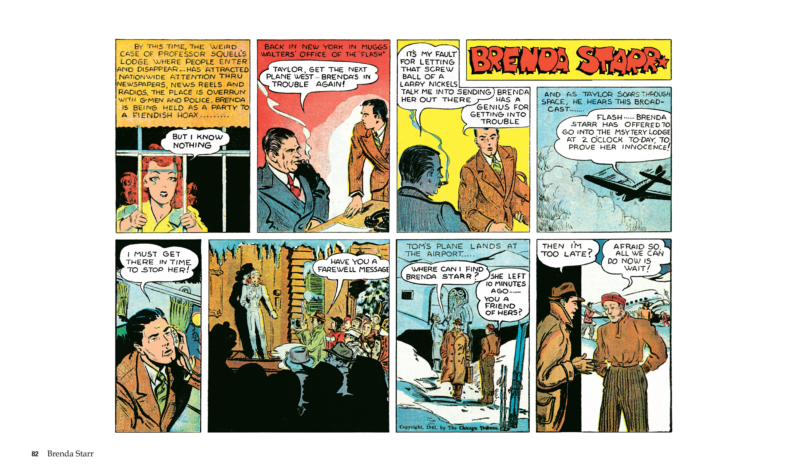 Read online Brenda Starr, Reporter: The Collected Dailies and Sundays comic -  Issue # TPB (Part 1) - 83