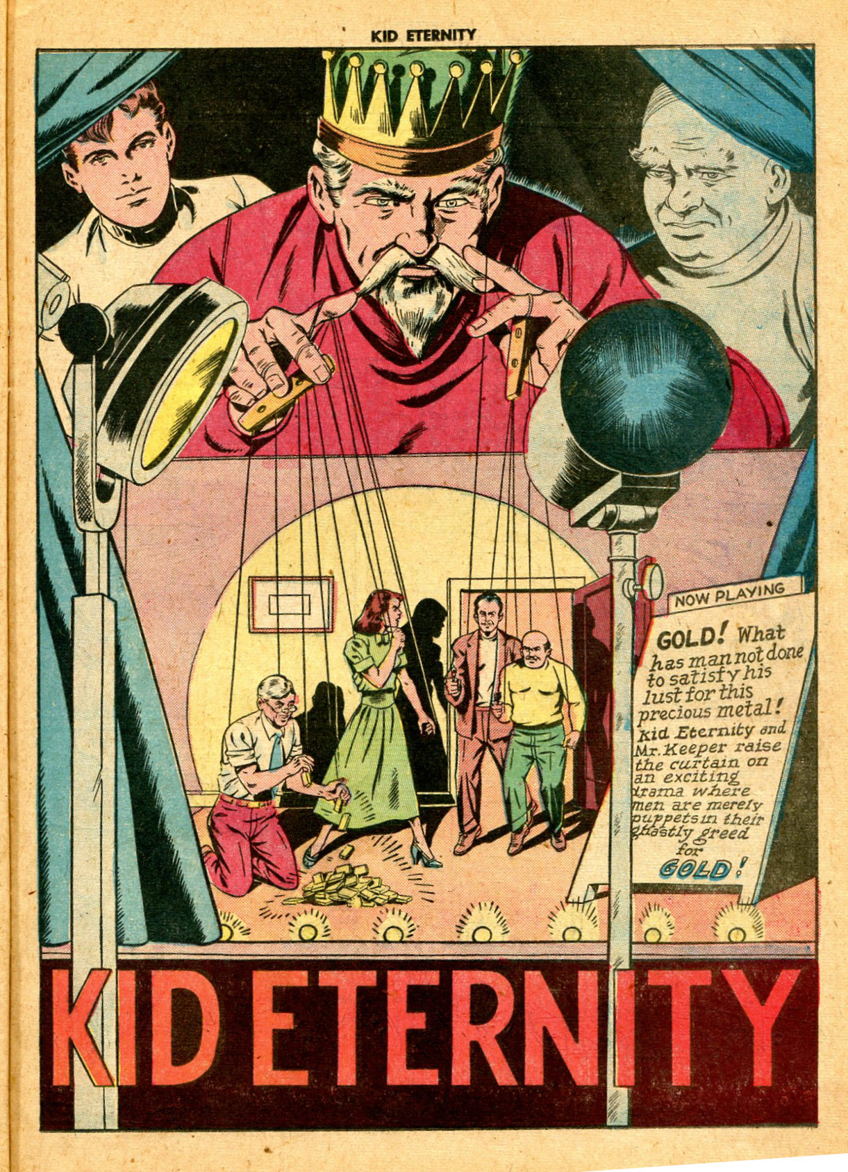 Read online Kid Eternity (1946) comic -  Issue #14 - 15