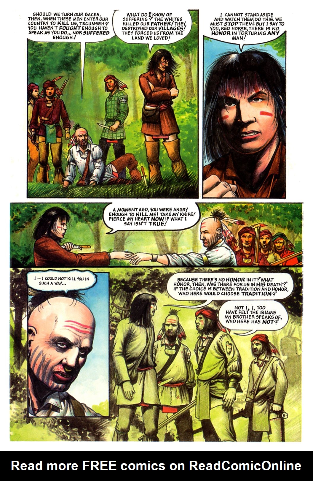Read online Allen W. Eckert's Tecumseh! comic -  Issue # Full - 12