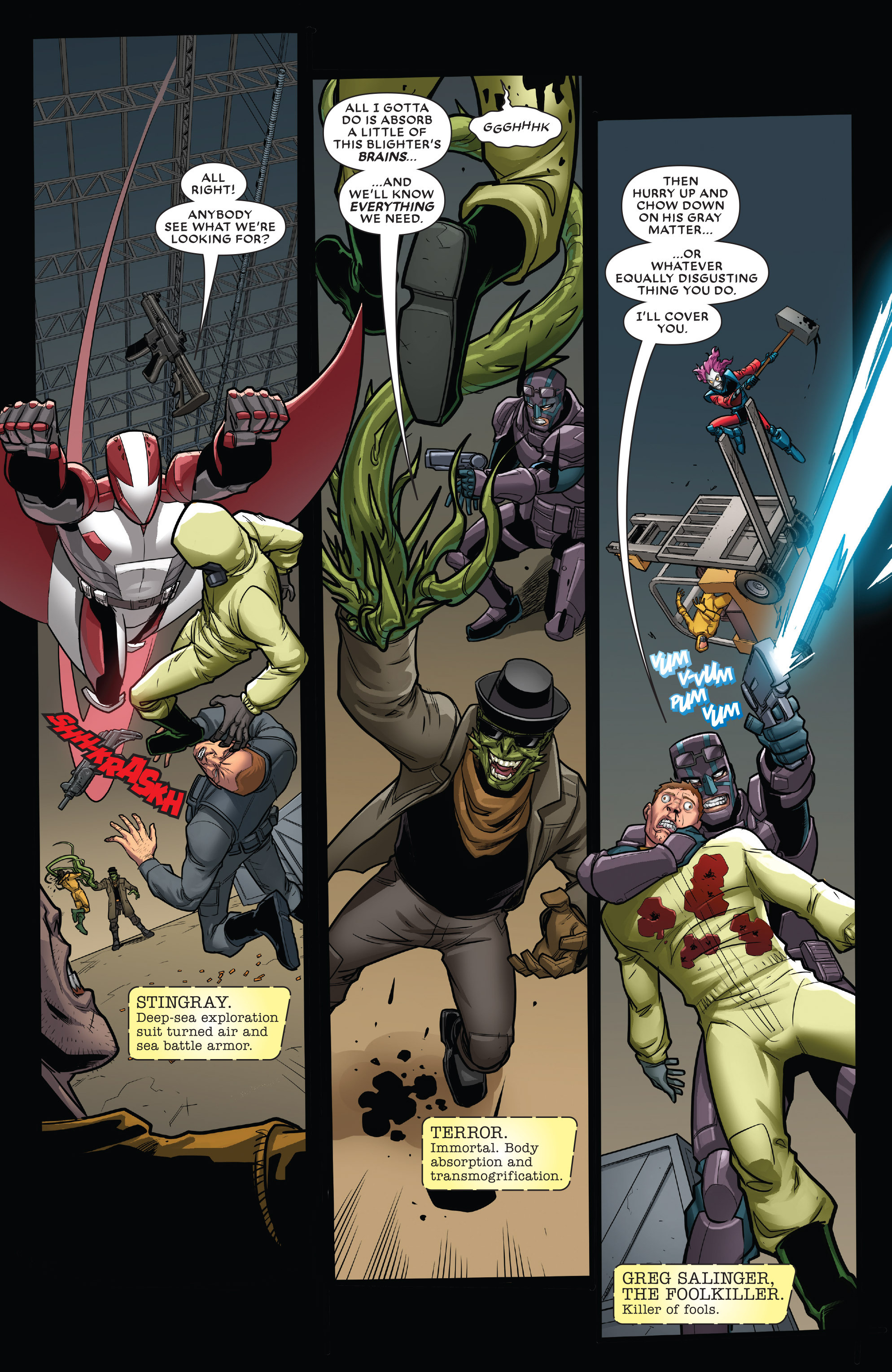 Read online Deadpool & the Mercs For Money comic -  Issue #1 - 5
