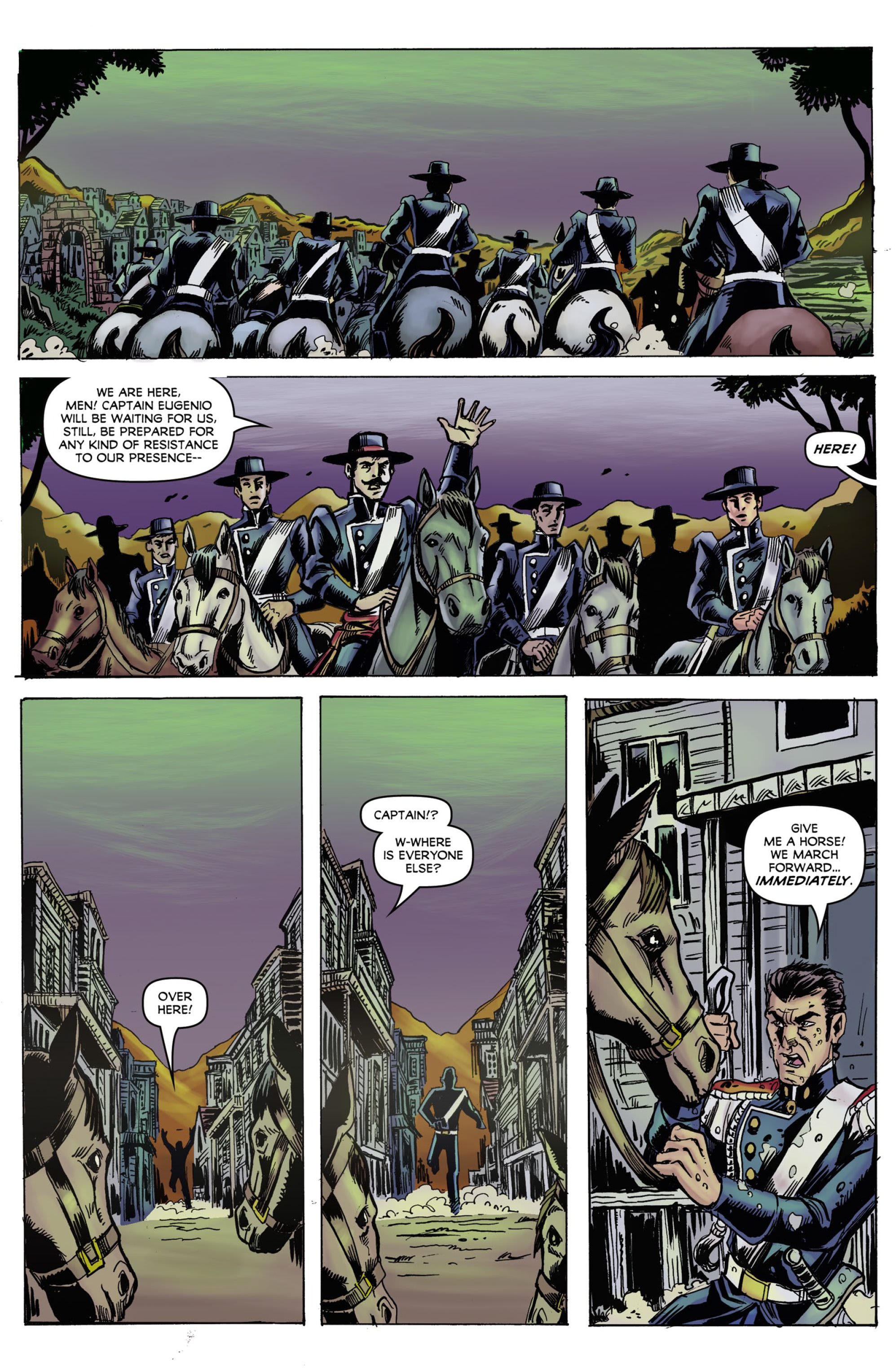 Read online Zorro: Rise of the Old Gods comic -  Issue #4 - 6