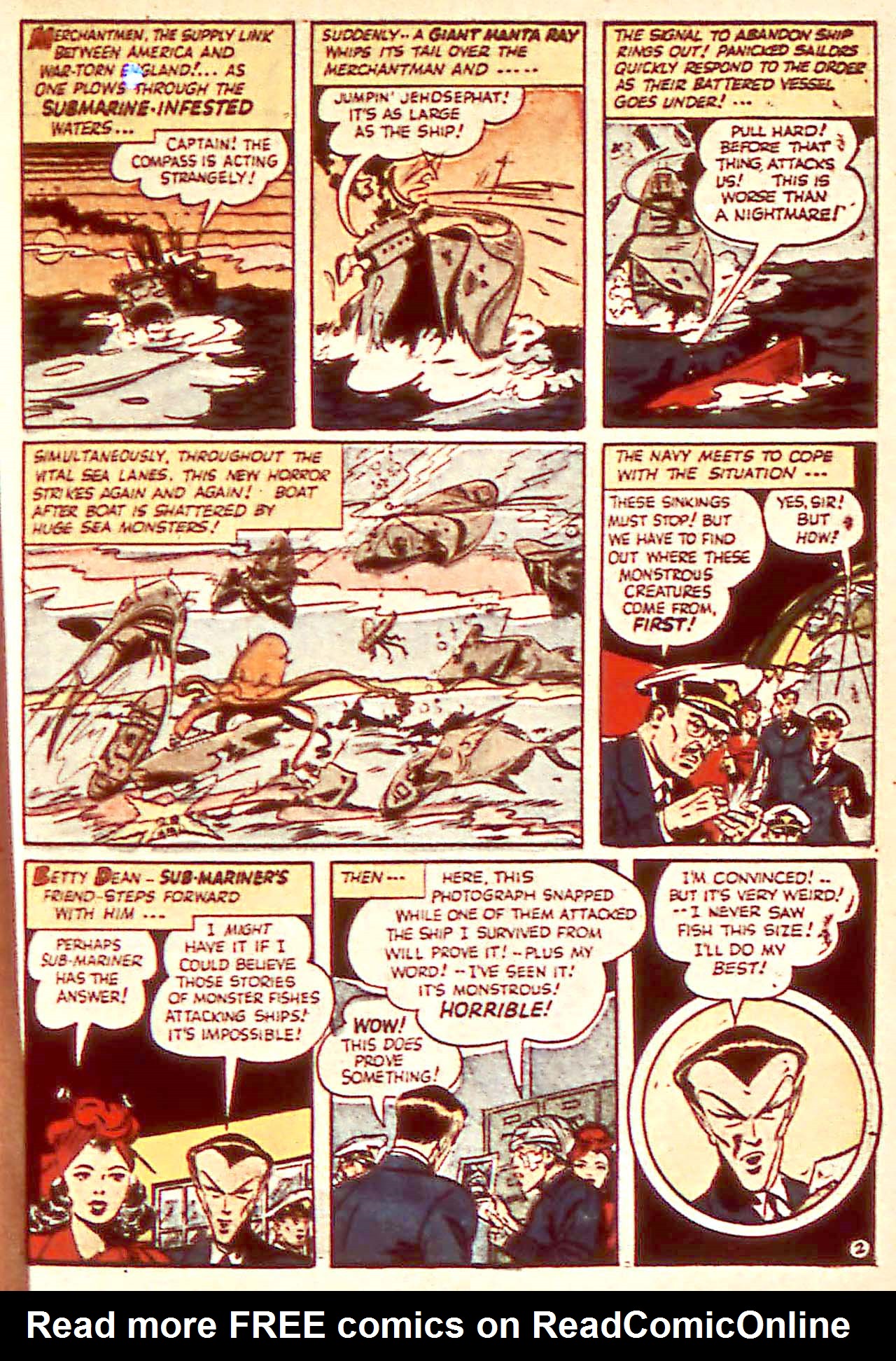 Read online Captain America Comics comic -  Issue #20 - 21
