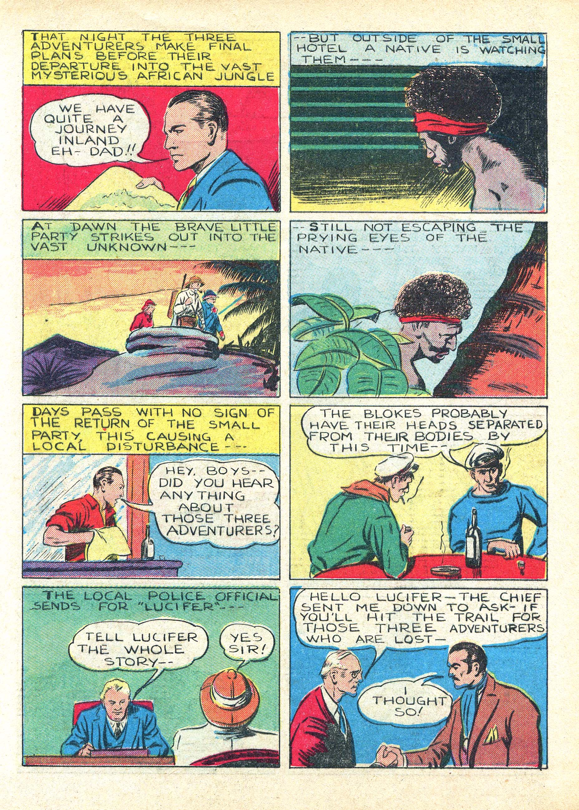 Read online Super Spy (1940) comic -  Issue #1 - 33