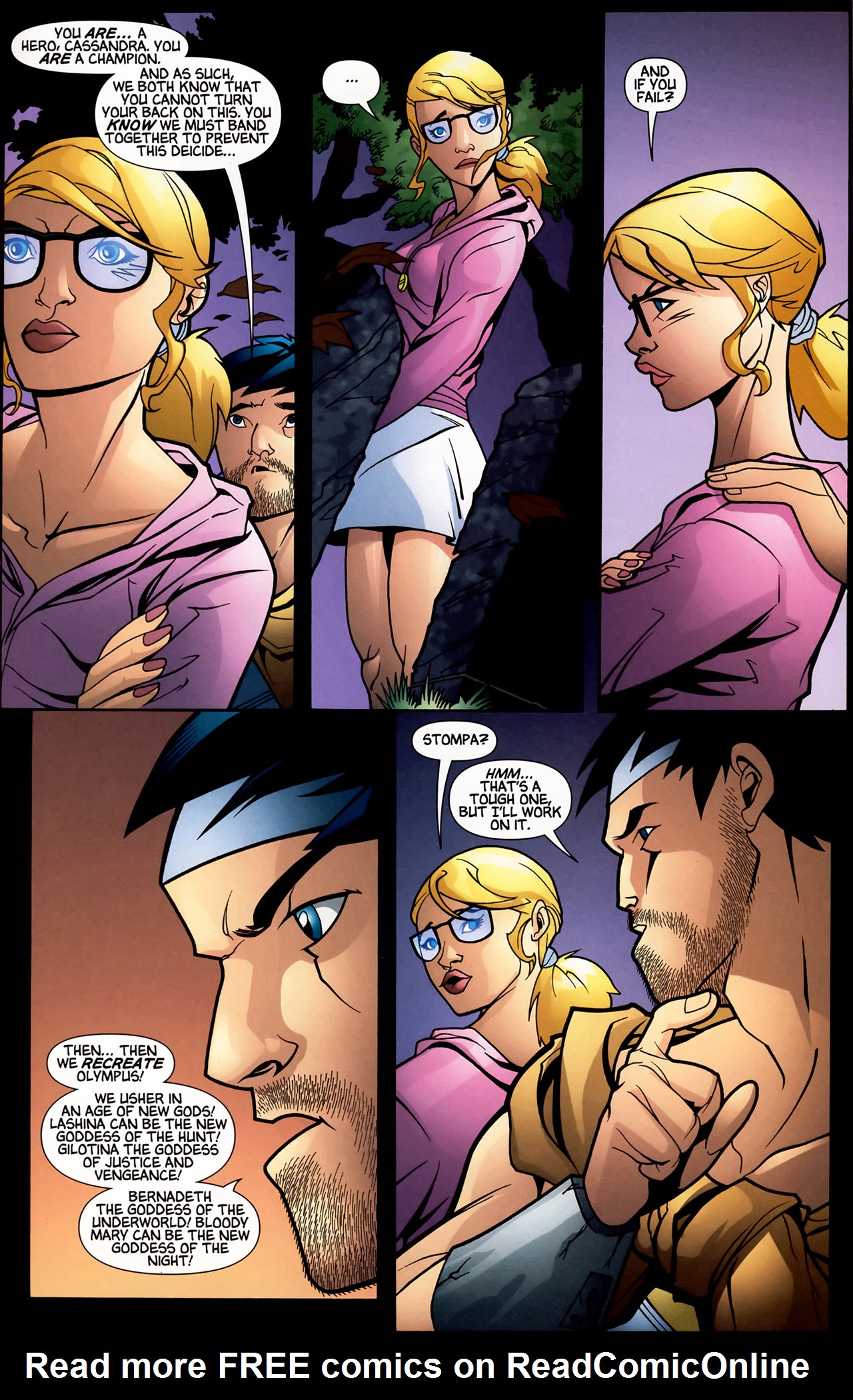 Read online Wonder Girl (2007) comic -  Issue #3 - 14