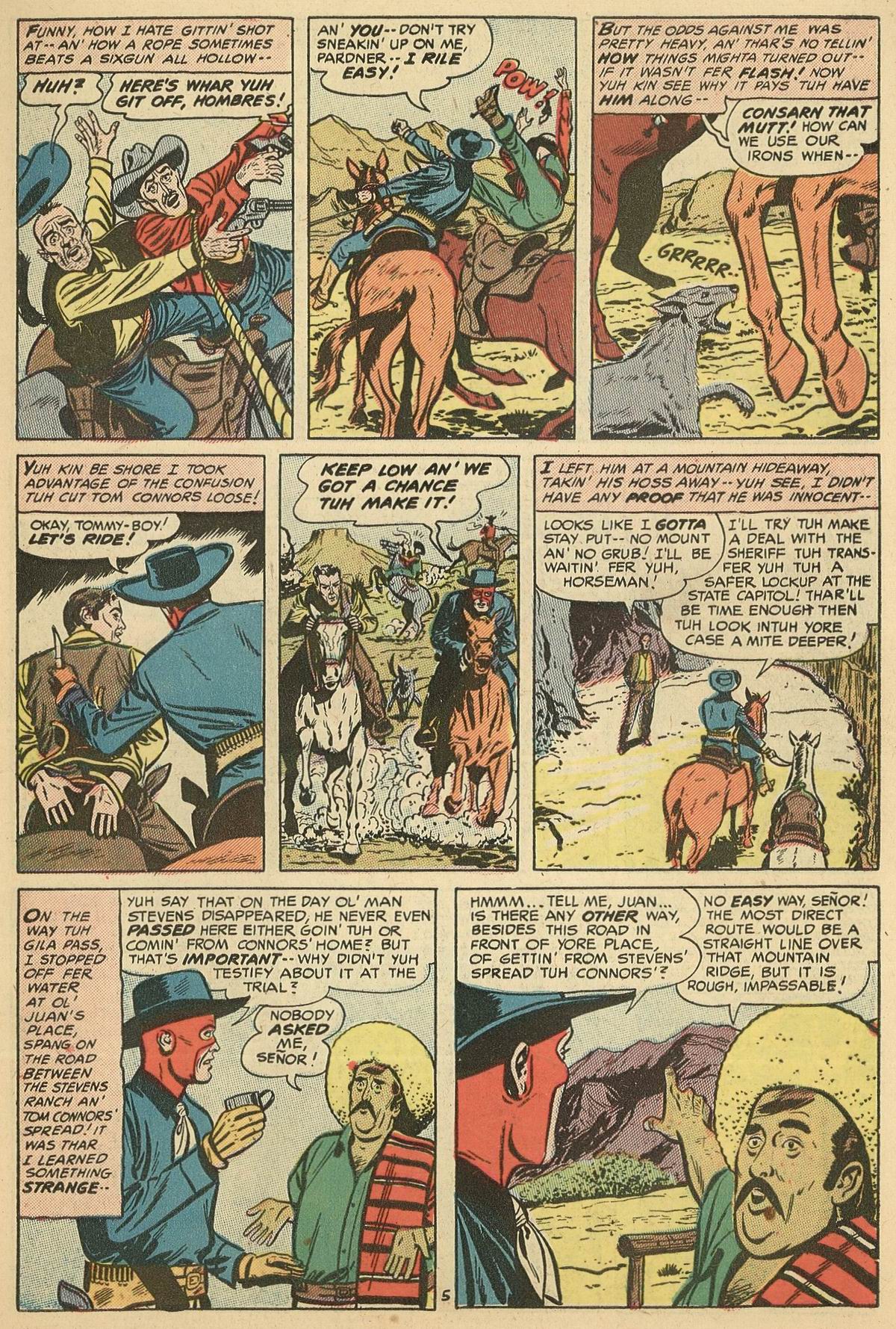 Read online Hooded Horseman comic -  Issue #28 - 7