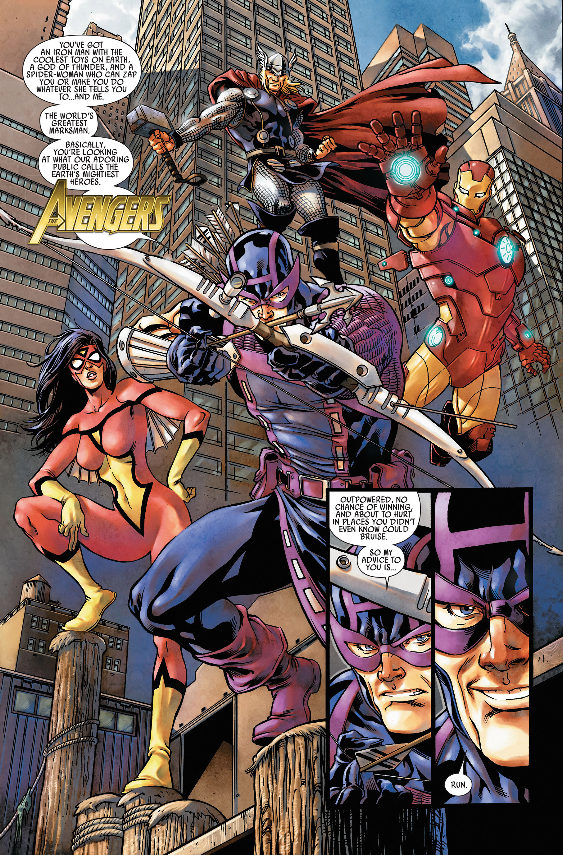 Read online Hawkeye: Blindspot comic -  Issue #1 - 3