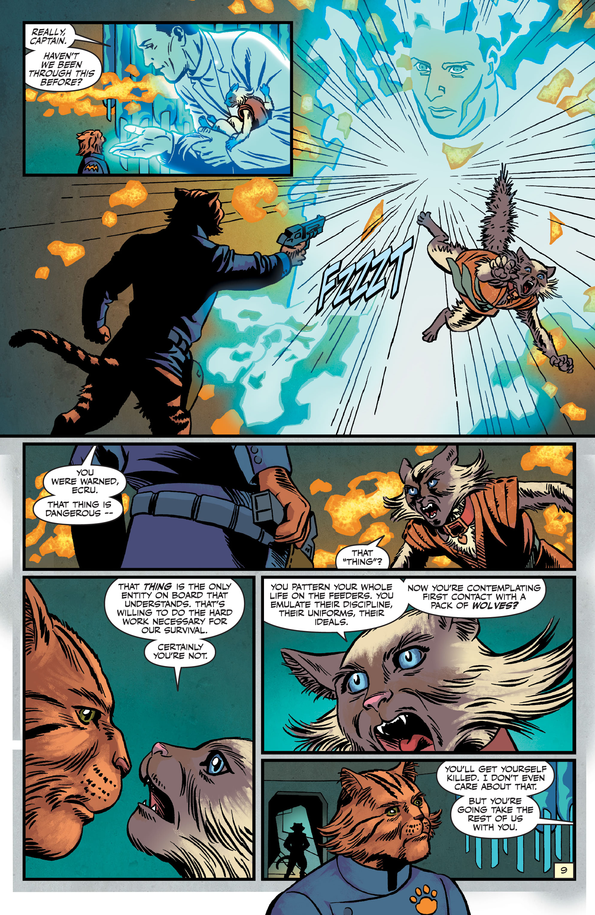Read online Captain Ginger Season 2 comic -  Issue #1 - 10