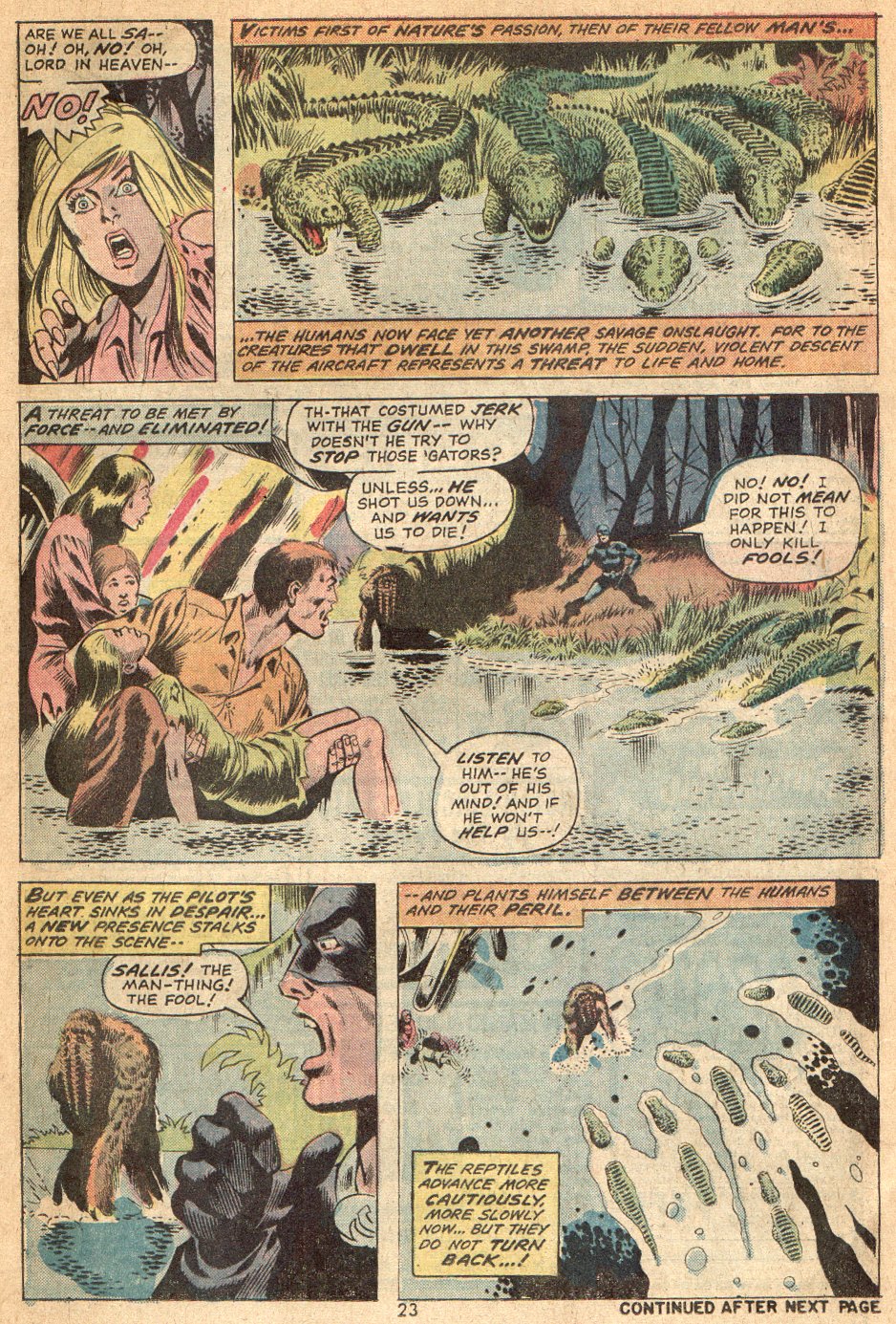 Read online Man-Thing (1974) comic -  Issue #3 - 17