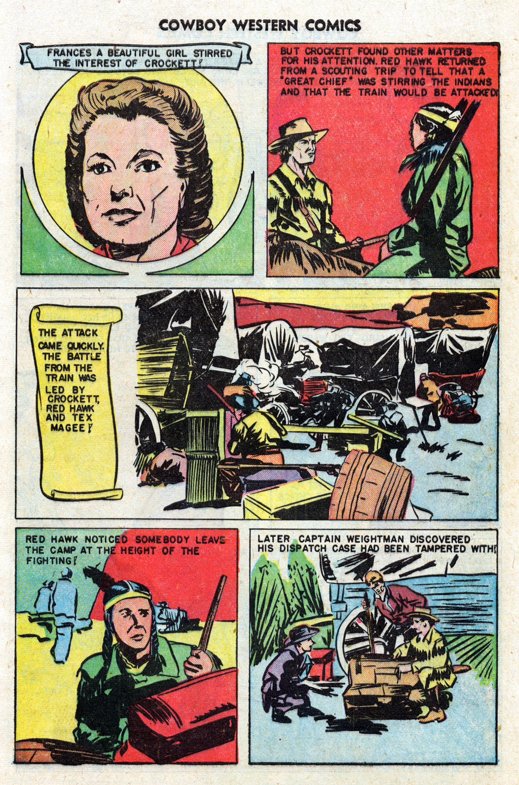 Read online Cowboy Western Comics (1948) comic -  Issue #26 - 5
